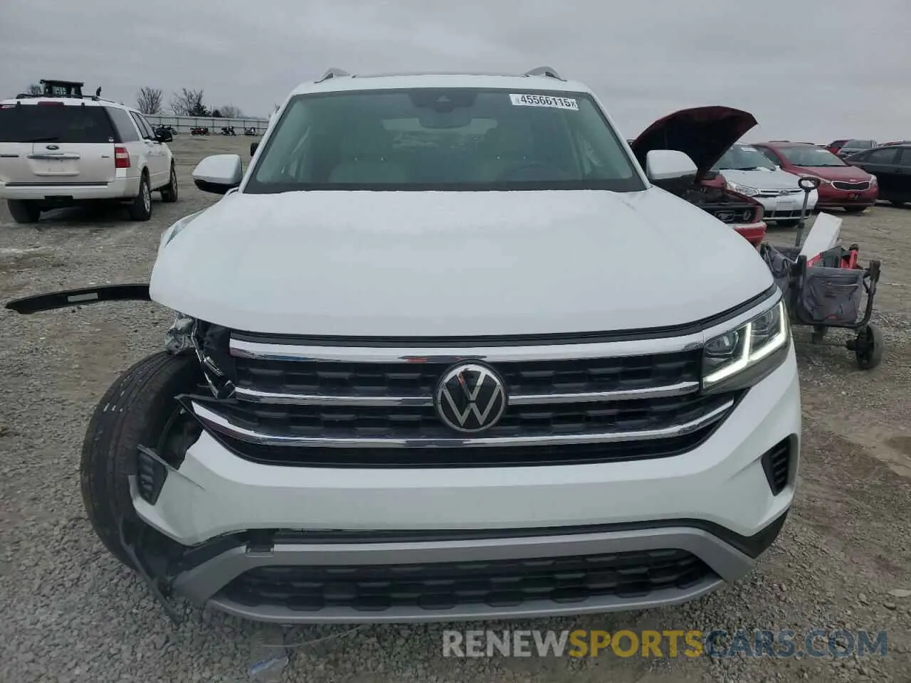 5 Photograph of a damaged car 1V2BR2CA2MC595550 VOLKSWAGEN ATLAS 2021
