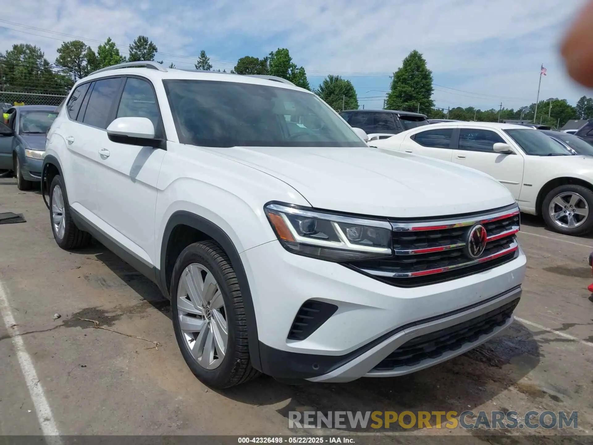 1 Фотография поврежденного автомобиля 1V2BR2CA4MC541523 VOLKSWAGEN ATLAS 2021