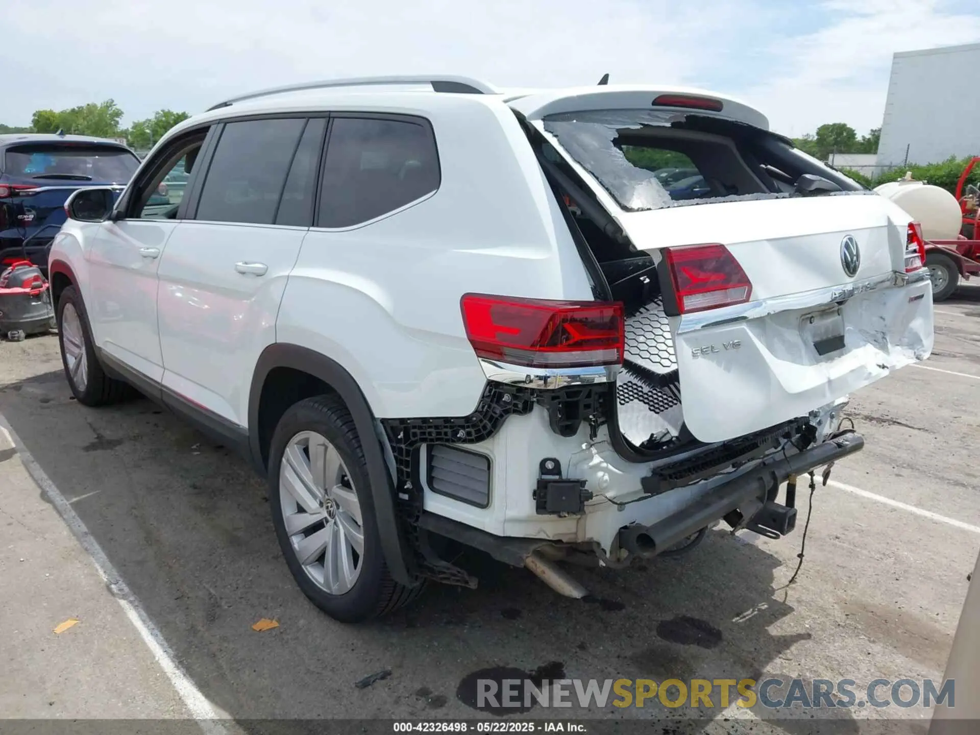 3 Фотография поврежденного автомобиля 1V2BR2CA4MC541523 VOLKSWAGEN ATLAS 2021