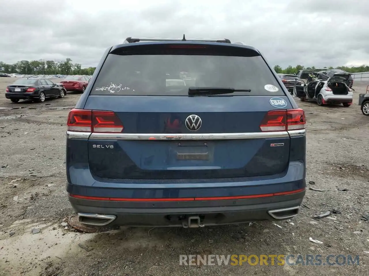 6 Photograph of a damaged car 1V2BR2CA8MC576209 VOLKSWAGEN ATLAS 2021