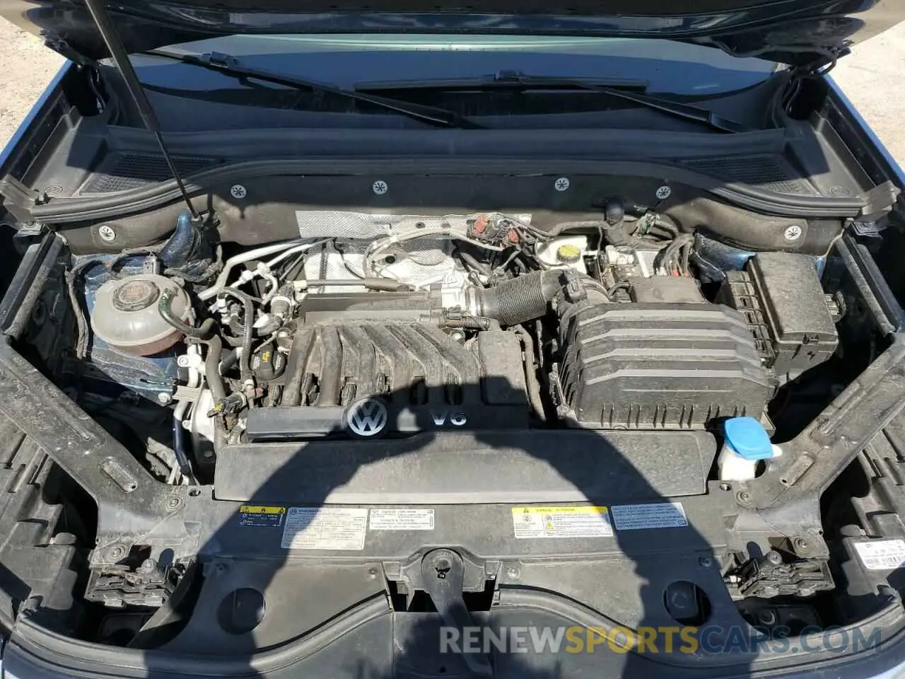 12 Photograph of a damaged car 1V2BR2CAXMC593450 VOLKSWAGEN ATLAS 2021