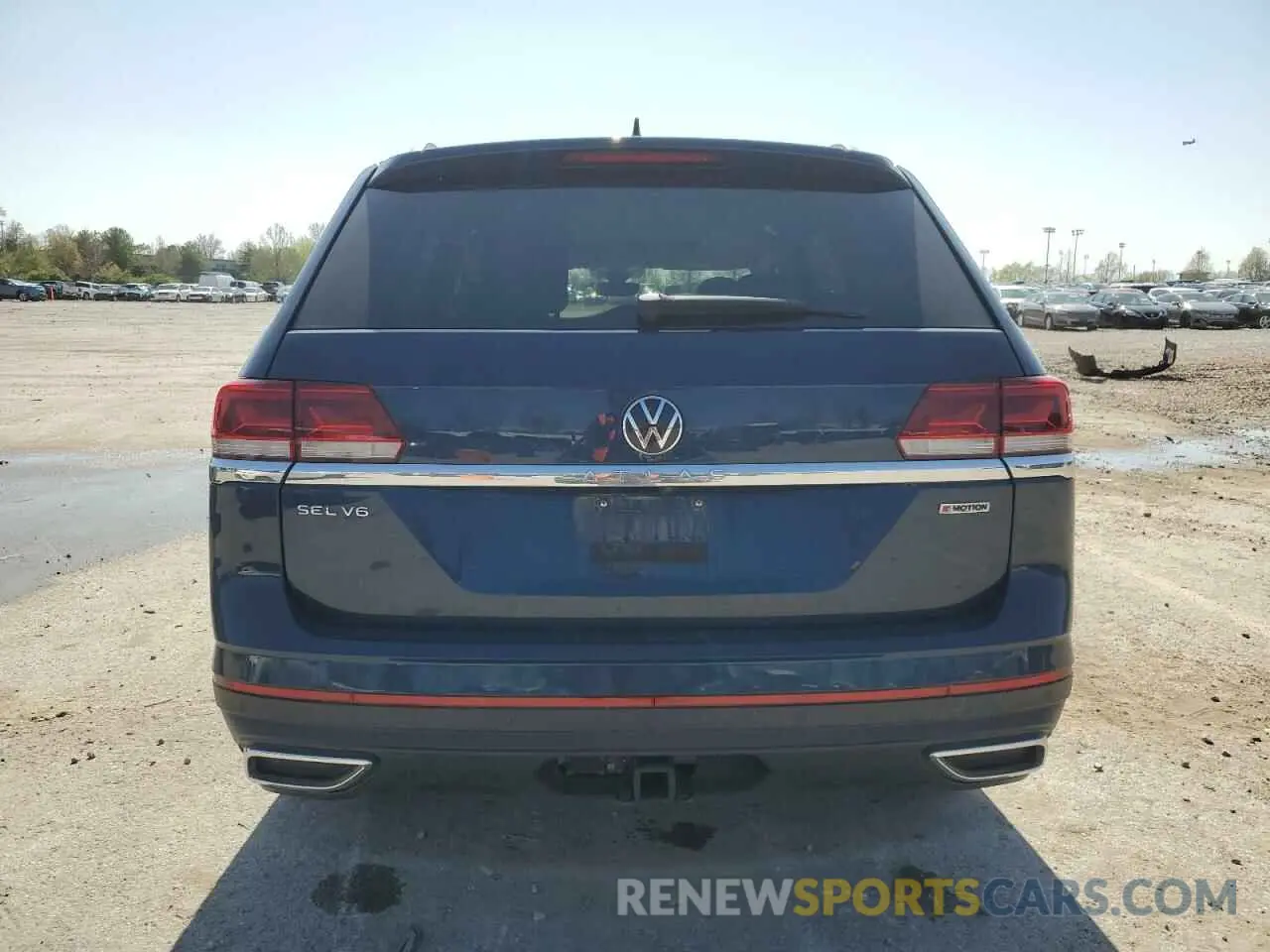 6 Photograph of a damaged car 1V2BR2CAXMC593450 VOLKSWAGEN ATLAS 2021