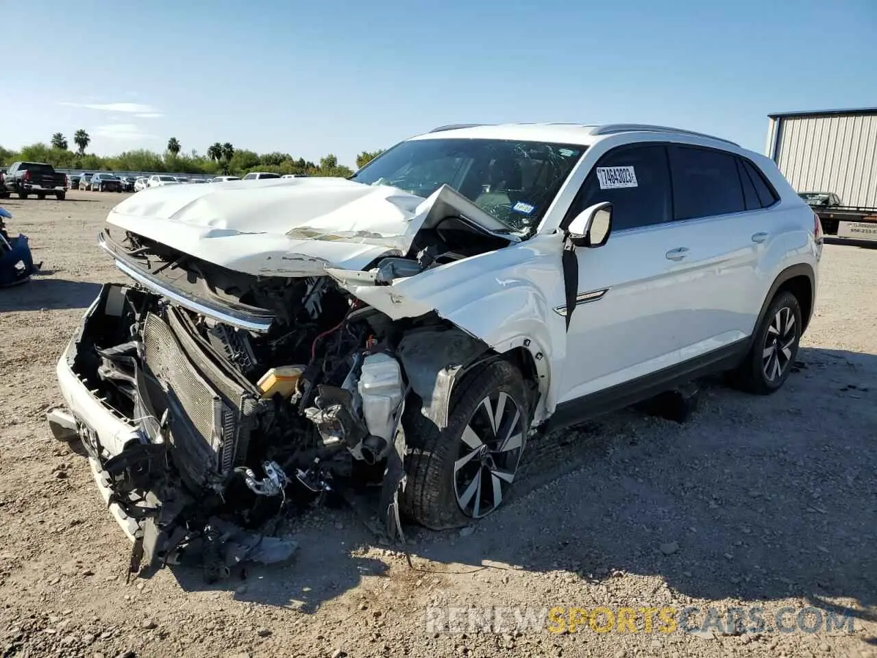 1 Фотография поврежденного автомобиля 1V2DC2CA9MC214268 VOLKSWAGEN ATLAS 2021