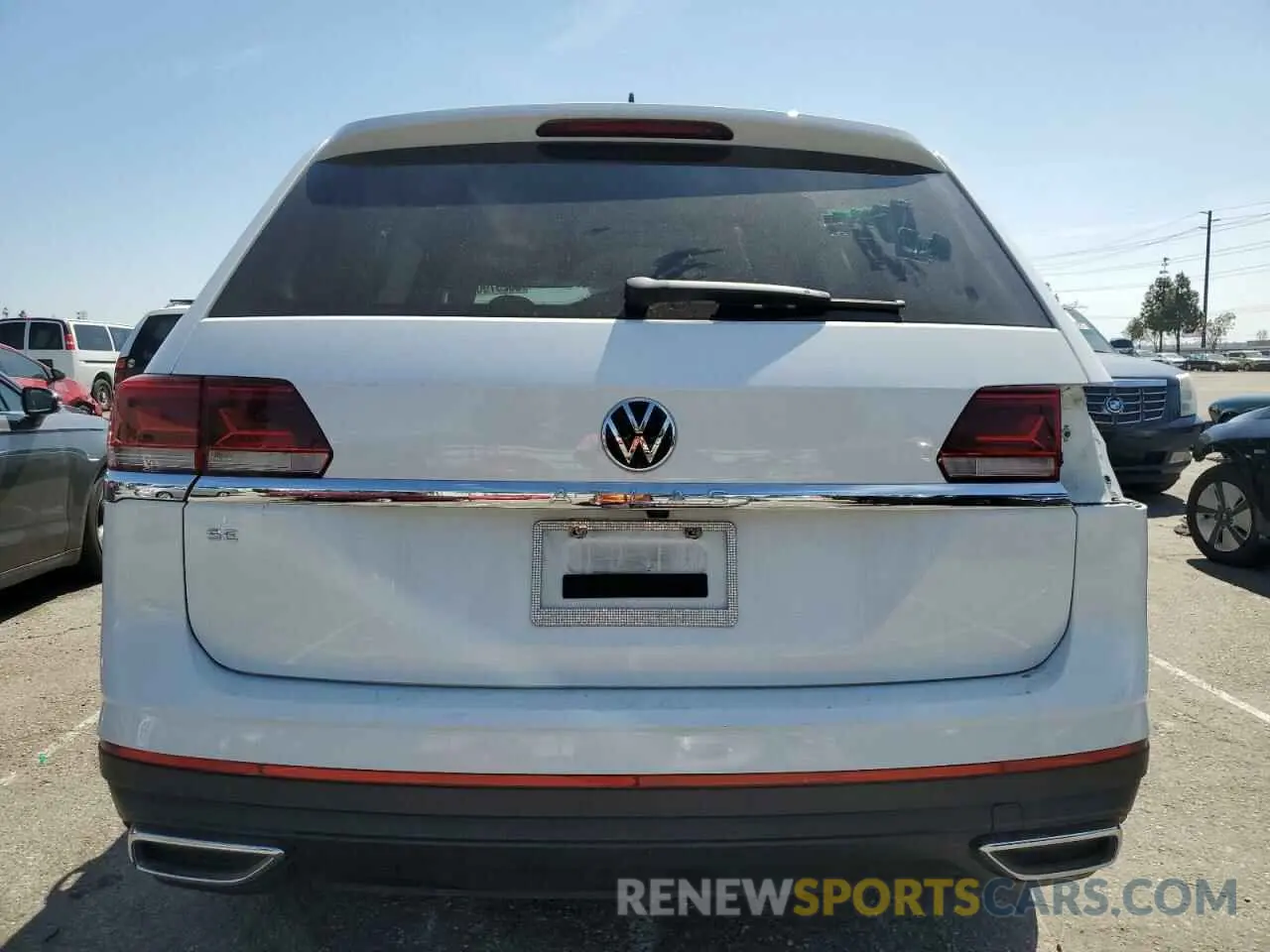 6 Photograph of a damaged car 1V2DP2CA1MC549724 VOLKSWAGEN ATLAS 2021