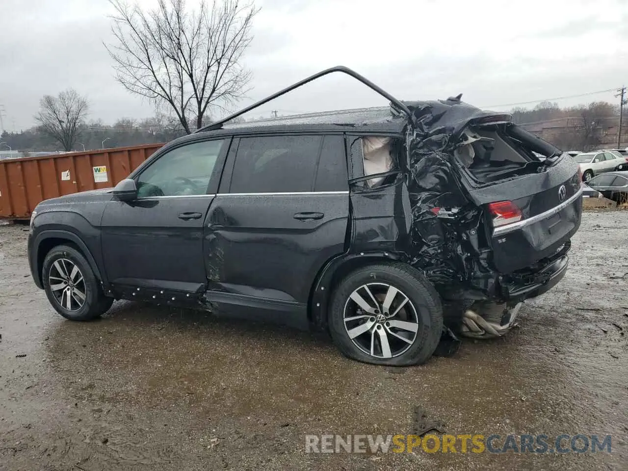 2 Фотография поврежденного автомобиля 1V2DP2CA5MC527029 VOLKSWAGEN ATLAS 2021