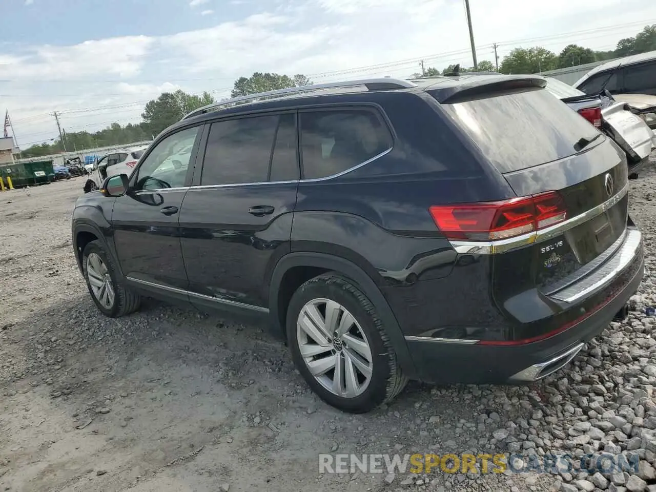 2 Photograph of a damaged car 1V2ER2CA1MC530508 VOLKSWAGEN ATLAS 2021