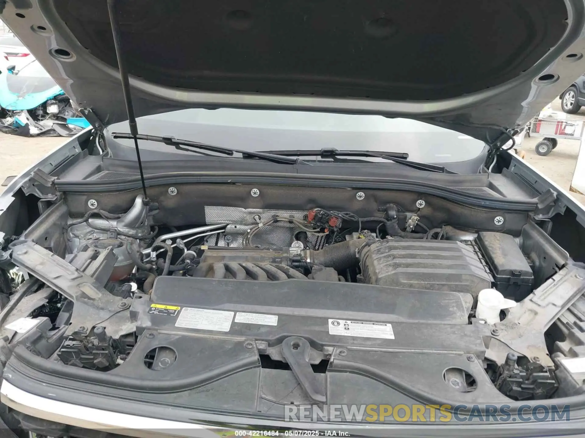 10 Фотография поврежденного автомобиля 1V2ER2CA9MC502102 VOLKSWAGEN ATLAS 2021