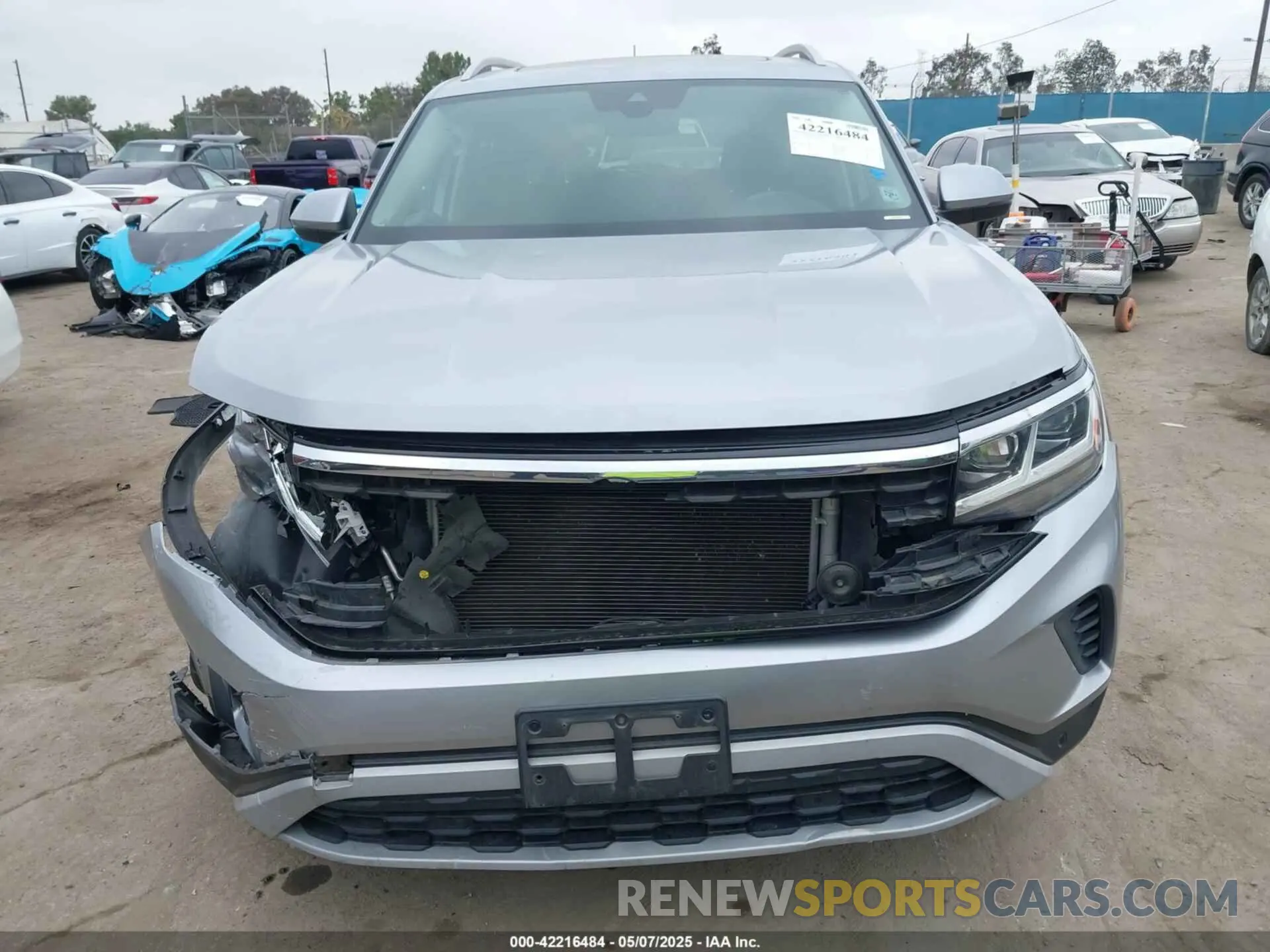 12 Фотография поврежденного автомобиля 1V2ER2CA9MC502102 VOLKSWAGEN ATLAS 2021