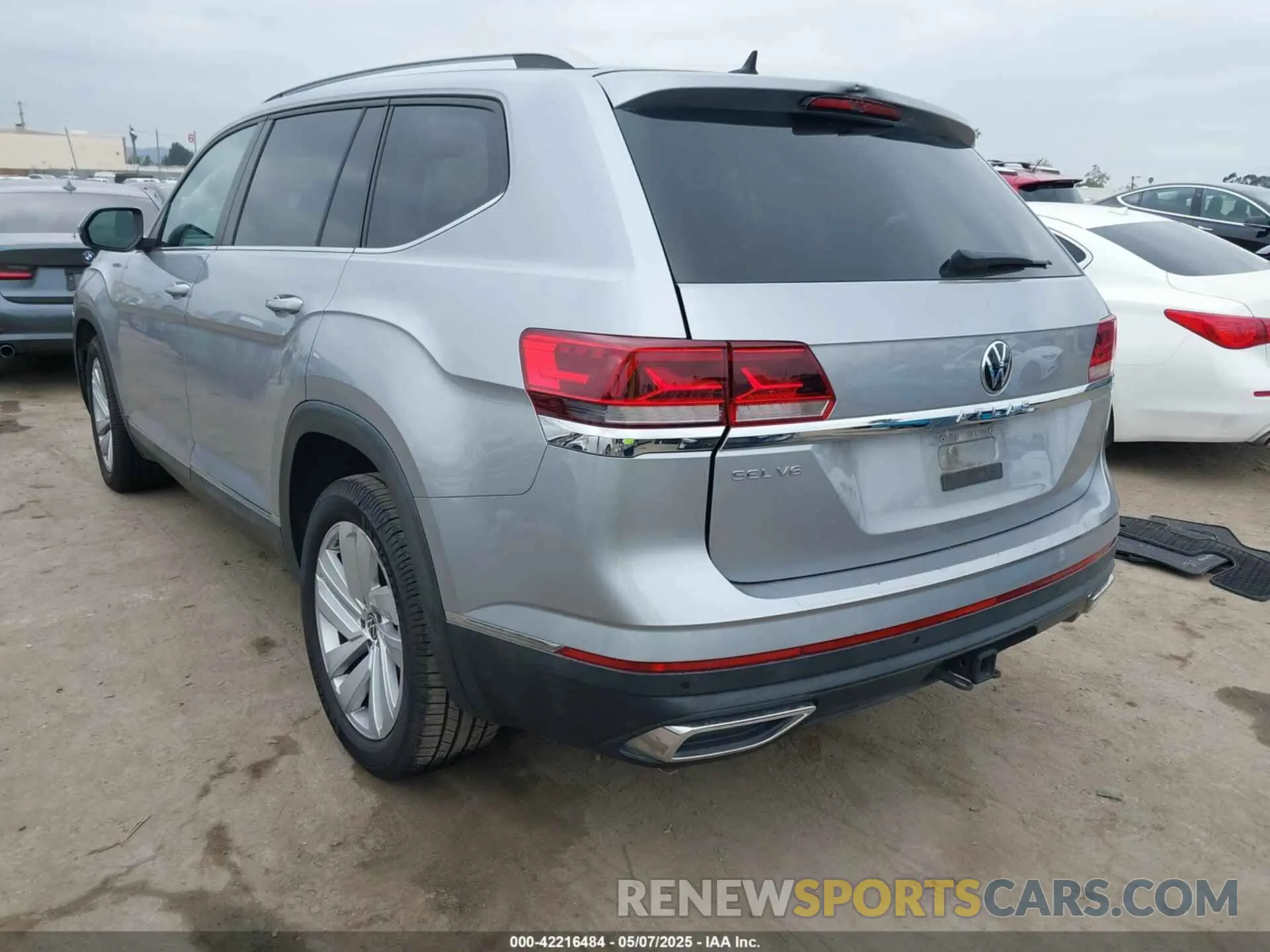 3 Фотография поврежденного автомобиля 1V2ER2CA9MC502102 VOLKSWAGEN ATLAS 2021