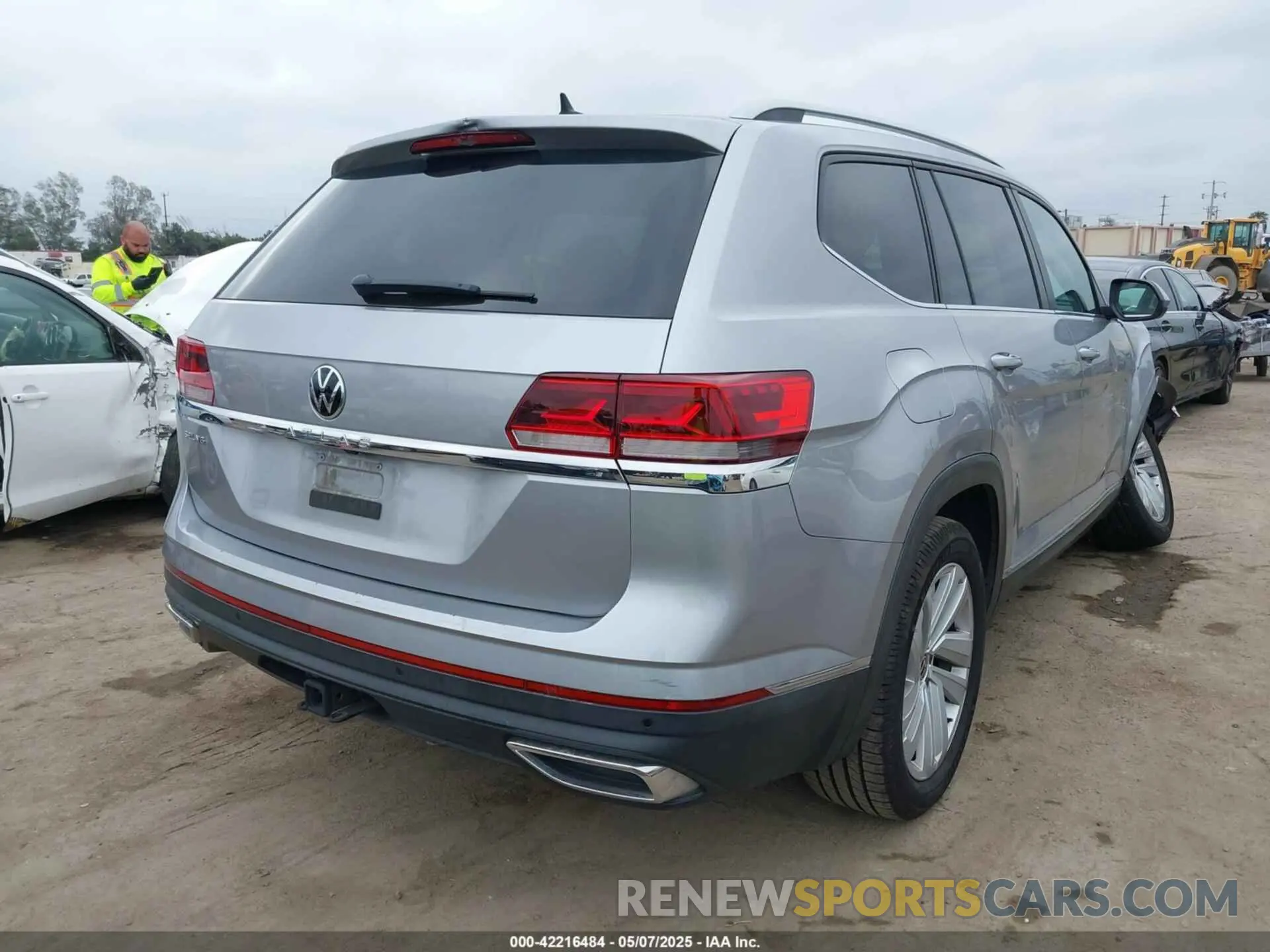 4 Фотография поврежденного автомобиля 1V2ER2CA9MC502102 VOLKSWAGEN ATLAS 2021