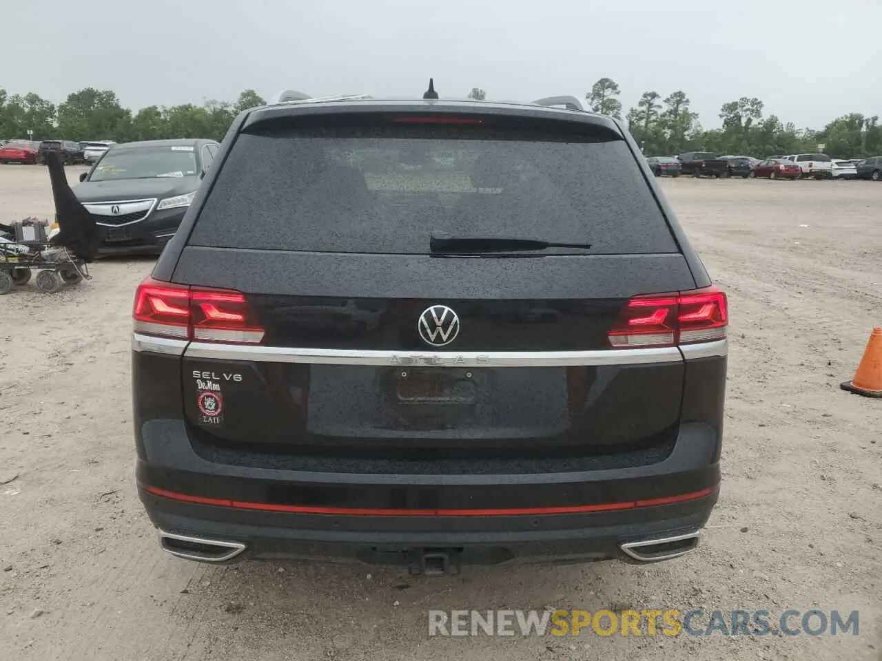 6 Photograph of a damaged car 1V2ER2CAXMC558114 VOLKSWAGEN ATLAS 2021