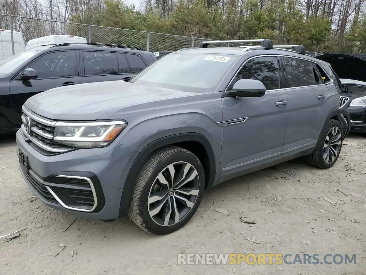 1 Photograph of a damaged car 1V2FE2CA1MC222531 VOLKSWAGEN ATLAS 2021