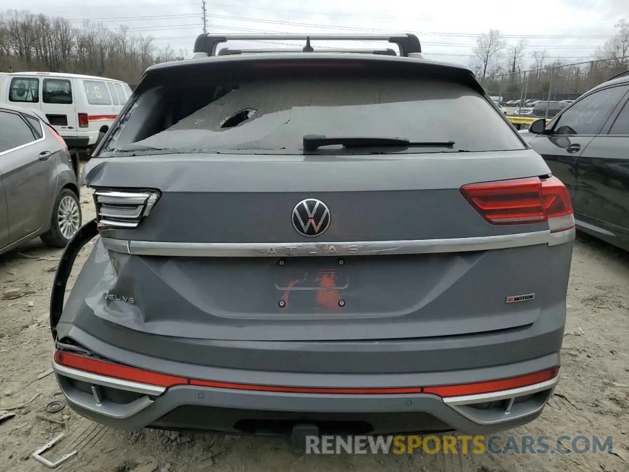 6 Photograph of a damaged car 1V2FE2CA1MC222531 VOLKSWAGEN ATLAS 2021