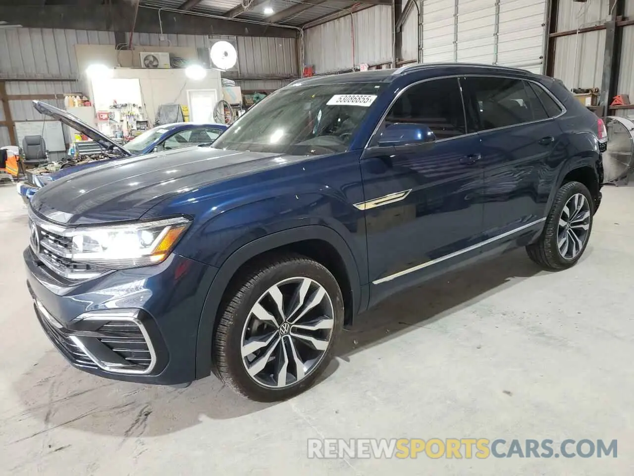 1 Photograph of a damaged car 1V2FE2CA6MC207491 VOLKSWAGEN ATLAS 2021