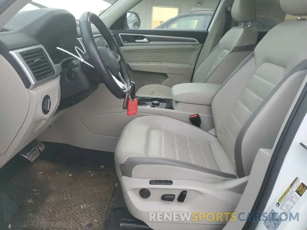 7 Фотография поврежденного автомобиля 1V2FR2CA0MC561253 VOLKSWAGEN ATLAS 2021