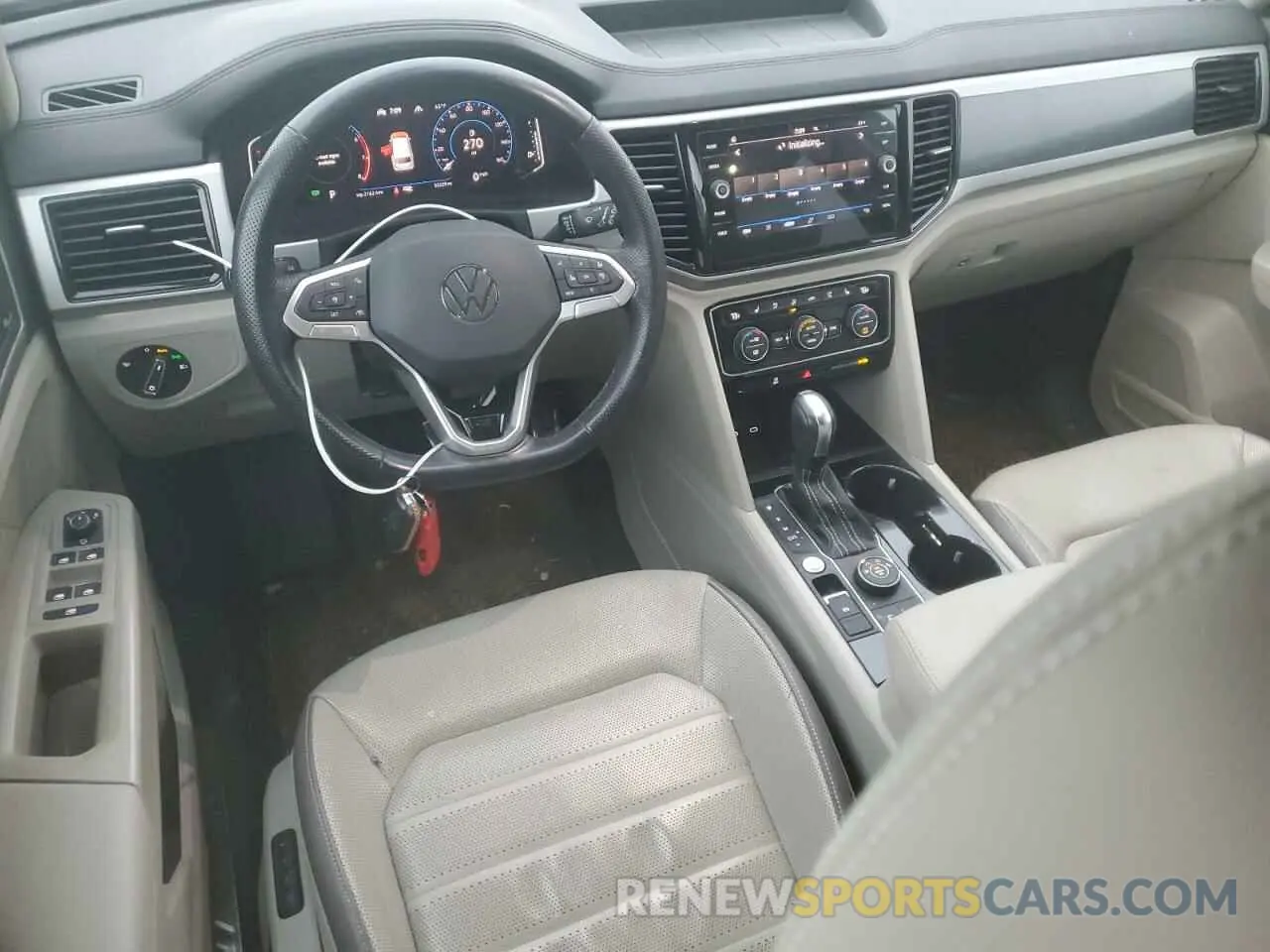 8 Фотография поврежденного автомобиля 1V2FR2CA0MC561253 VOLKSWAGEN ATLAS 2021