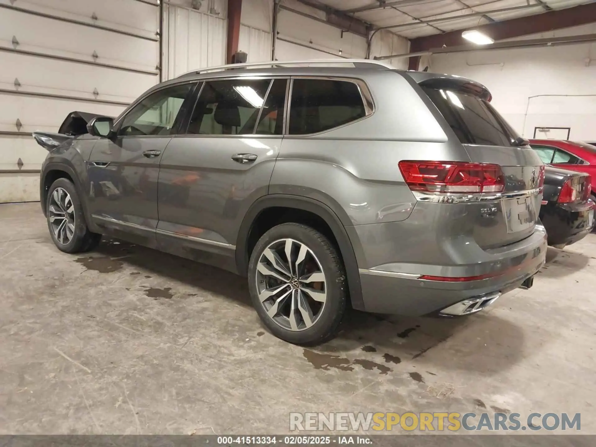 3 Фотография поврежденного автомобиля 1V2FR2CA1MC589014 VOLKSWAGEN ATLAS 2021