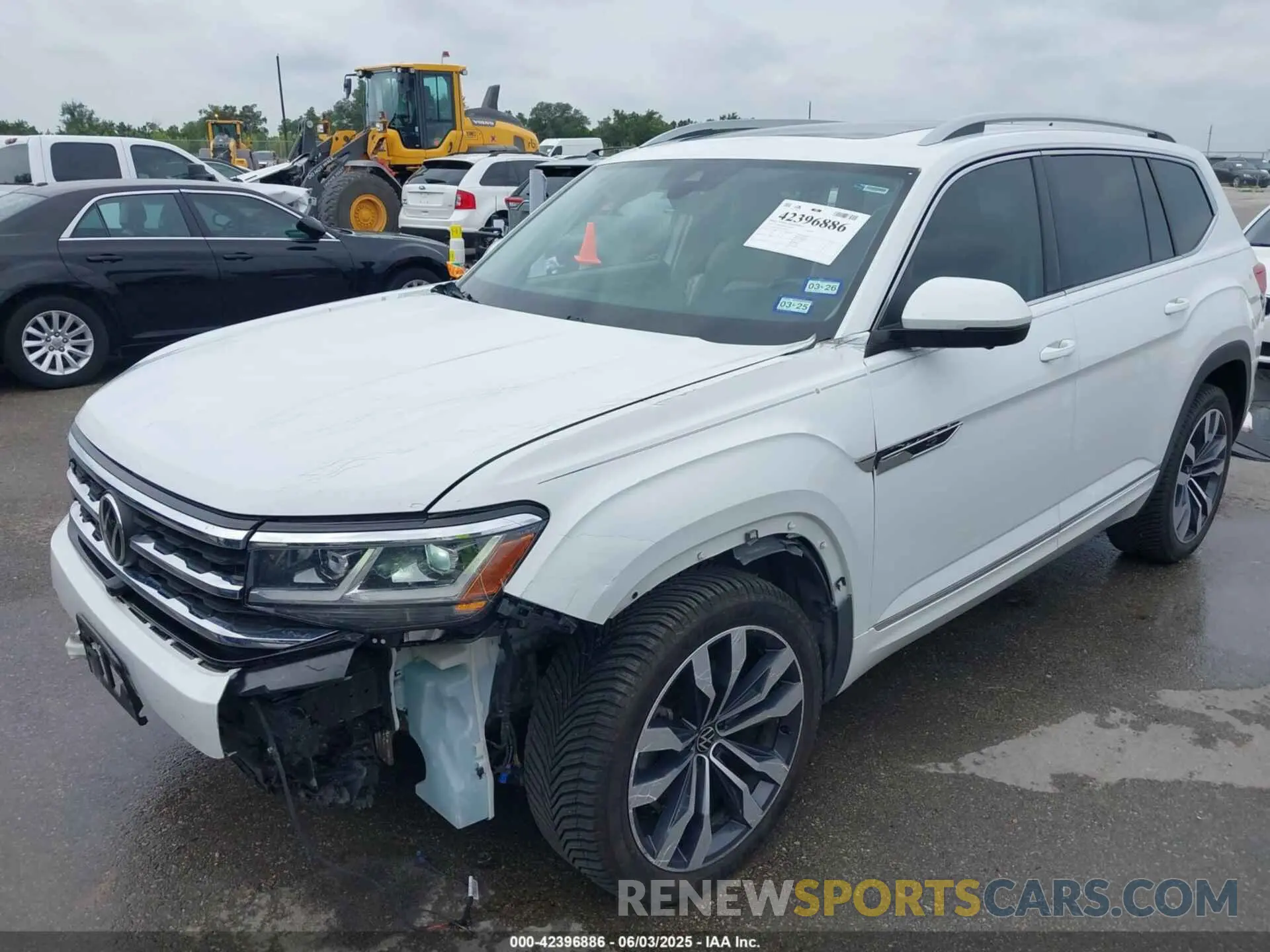 19 Photograph of a damaged car 1V2FR2CA6MC562617 VOLKSWAGEN ATLAS 2021