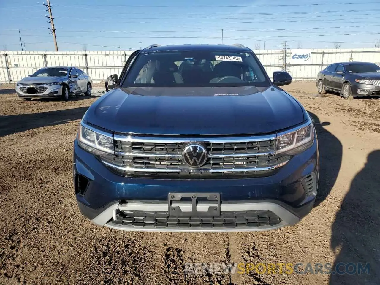 5 Фотография поврежденного автомобиля 1V2GC2CA7MC203640 VOLKSWAGEN ATLAS 2021