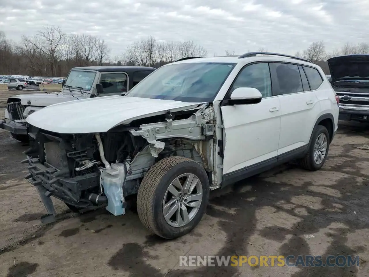 1 Фотография поврежденного автомобиля 1V2GP2CA1MC535481 VOLKSWAGEN ATLAS 2021