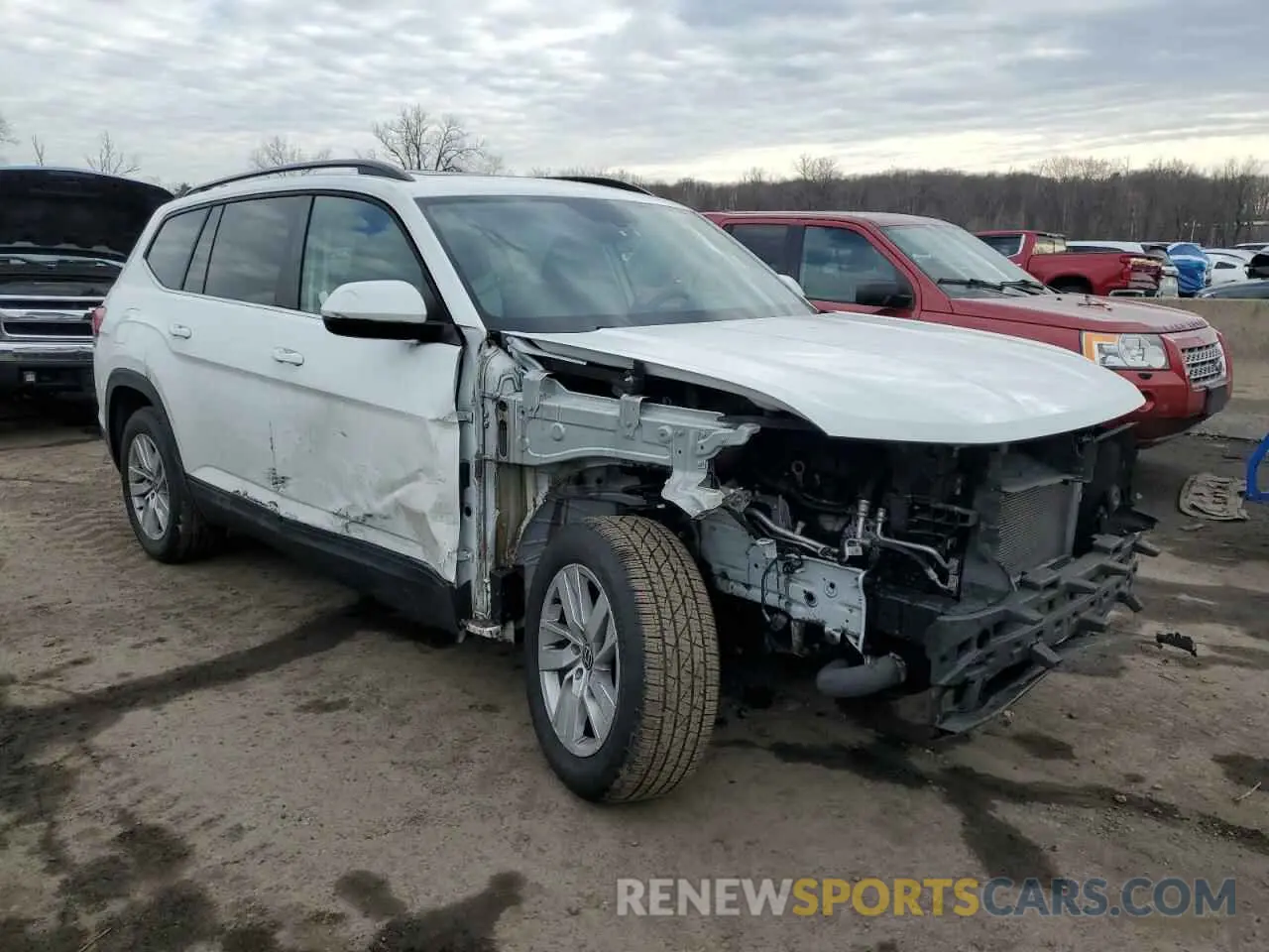 4 Фотография поврежденного автомобиля 1V2GP2CA1MC535481 VOLKSWAGEN ATLAS 2021