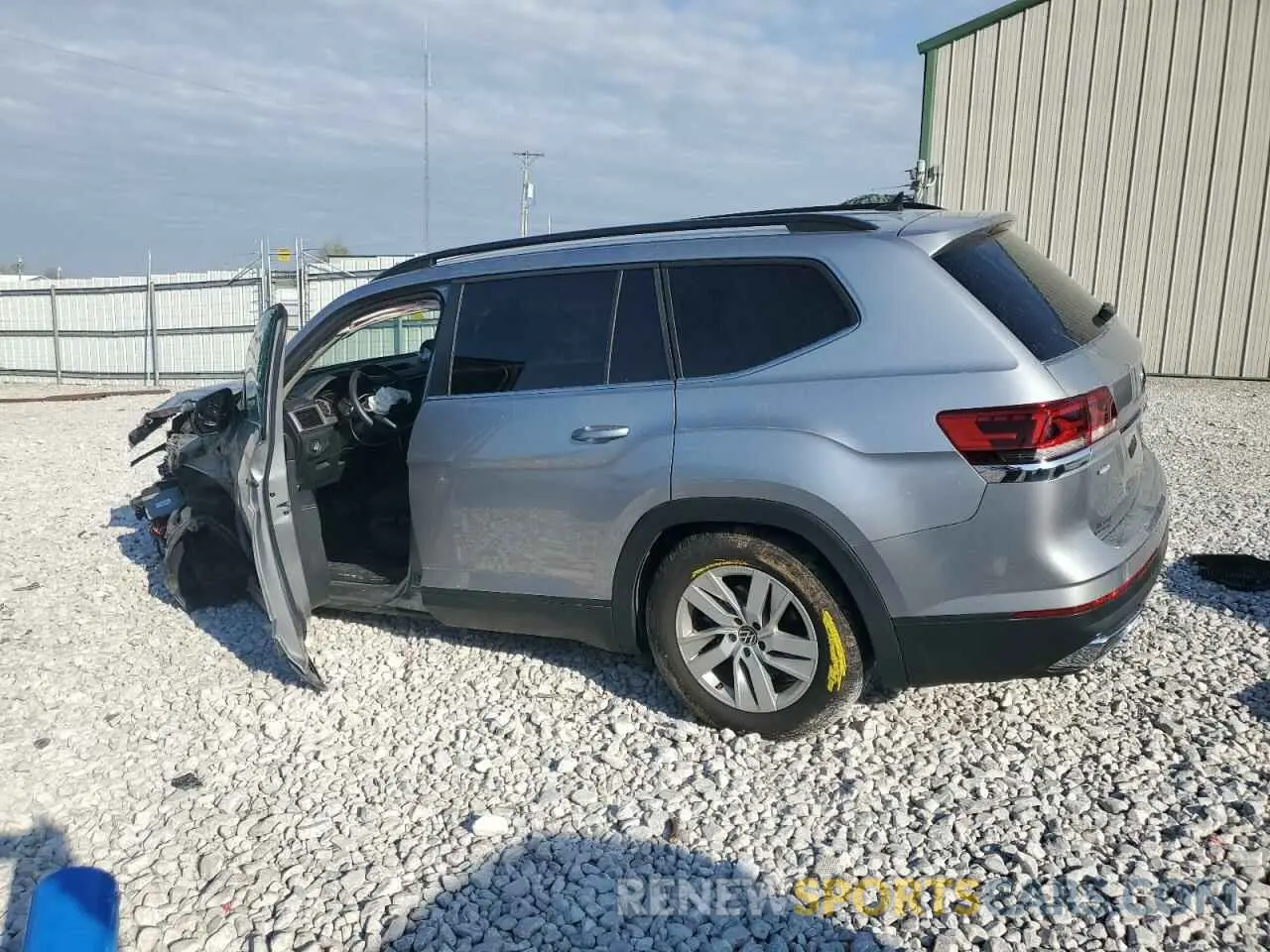 2 Фотография поврежденного автомобиля 1V2GP2CA6MC529384 VOLKSWAGEN ATLAS 2021