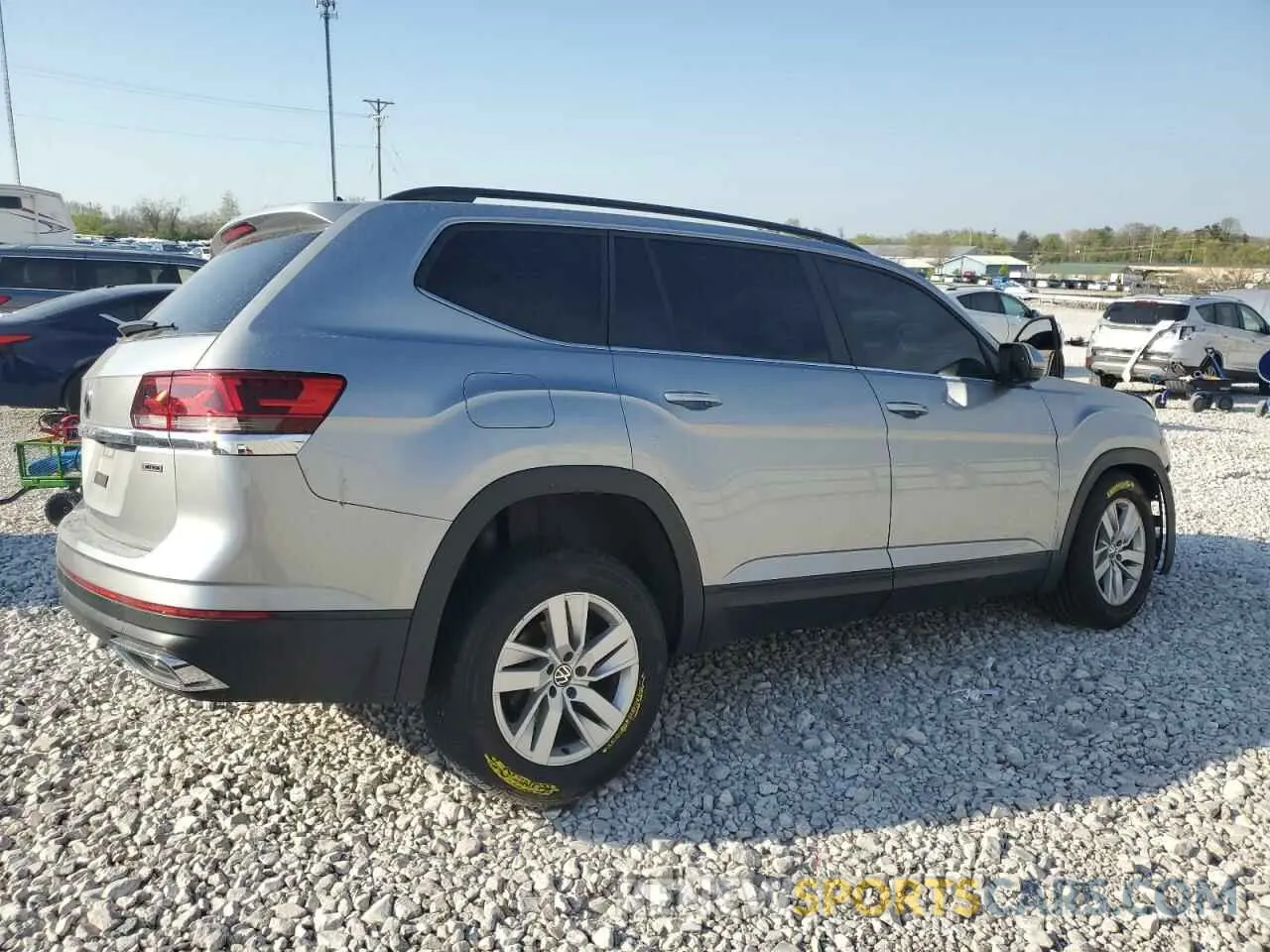 3 Фотография поврежденного автомобиля 1V2GP2CA6MC529384 VOLKSWAGEN ATLAS 2021
