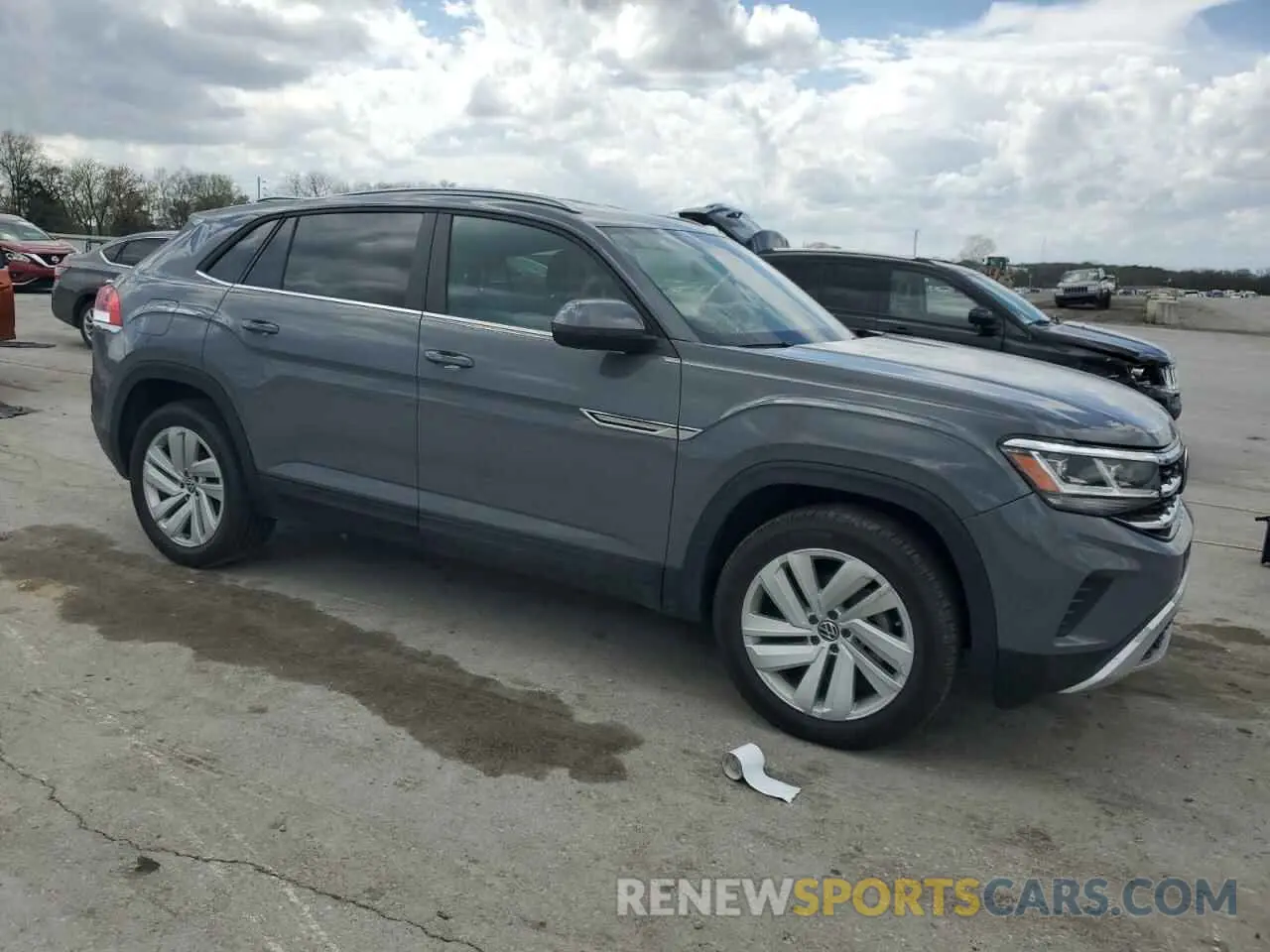 4 Фотография поврежденного автомобиля 1V2HC2CA3MC205261 VOLKSWAGEN ATLAS 2021