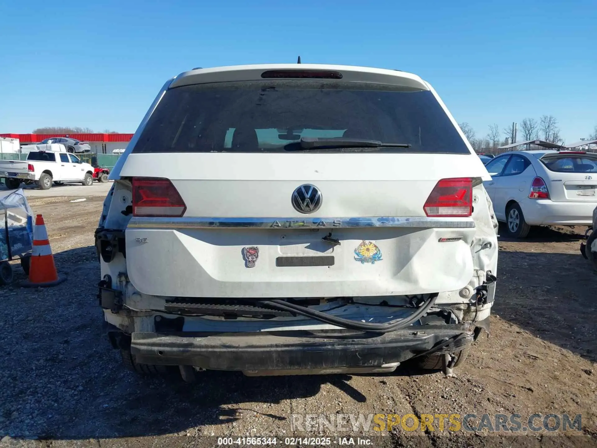 17 Фотография поврежденного автомобиля 1V2HP2CA5MC500642 VOLKSWAGEN ATLAS 2021