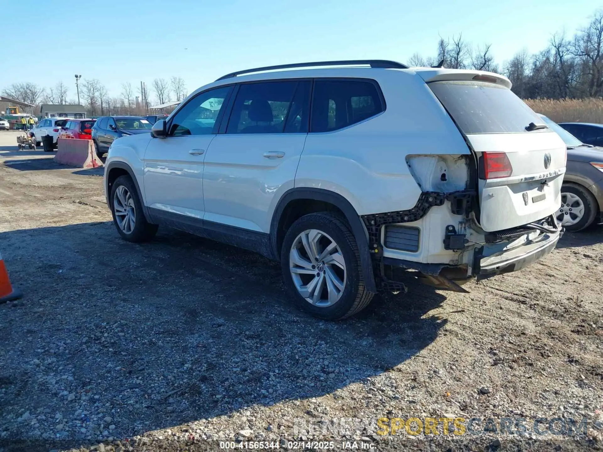 3 Фотография поврежденного автомобиля 1V2HP2CA5MC500642 VOLKSWAGEN ATLAS 2021