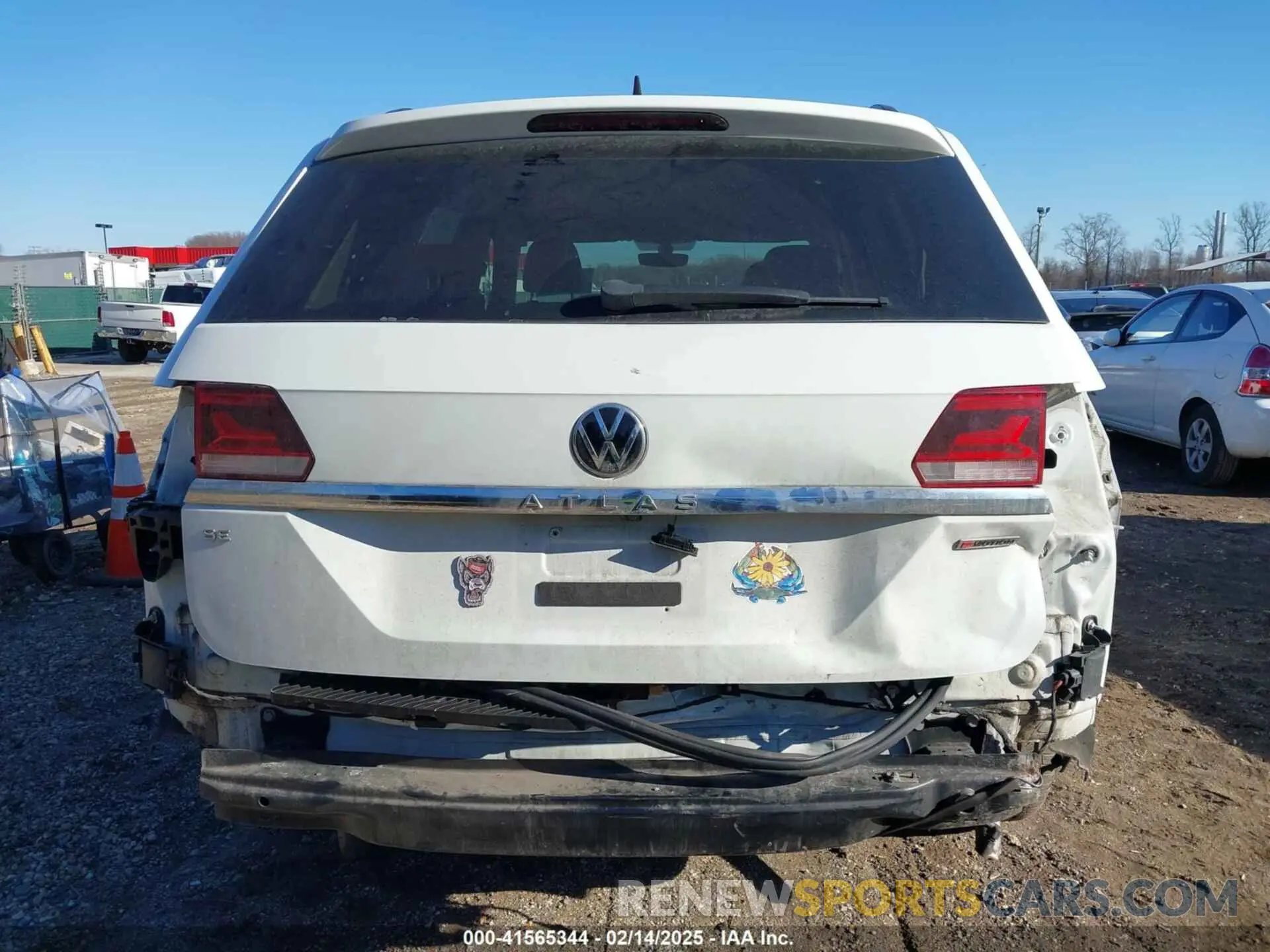 6 Фотография поврежденного автомобиля 1V2HP2CA5MC500642 VOLKSWAGEN ATLAS 2021