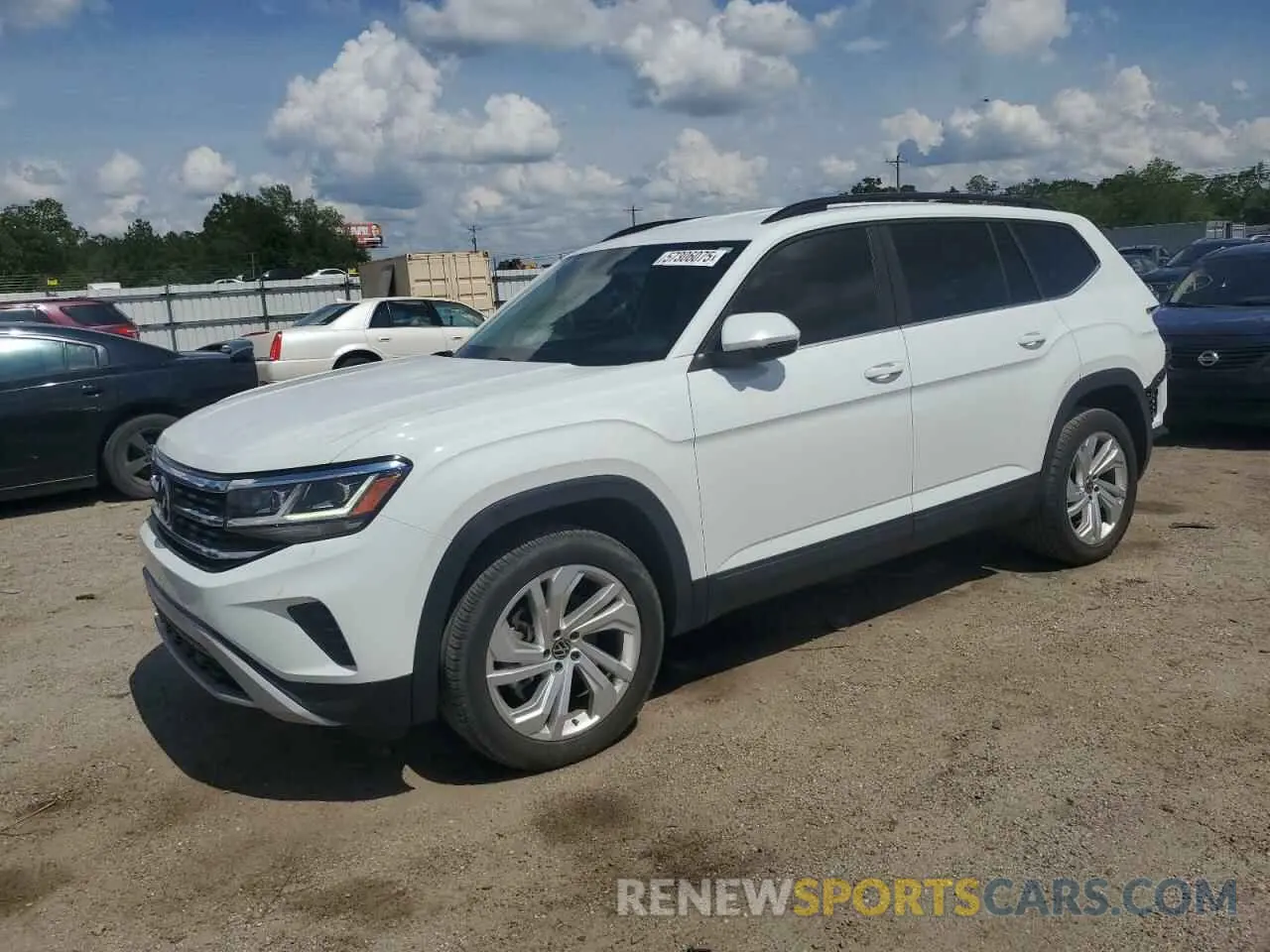 1 Фотография поврежденного автомобиля 1V2HP2CA7MC598122 VOLKSWAGEN ATLAS 2021