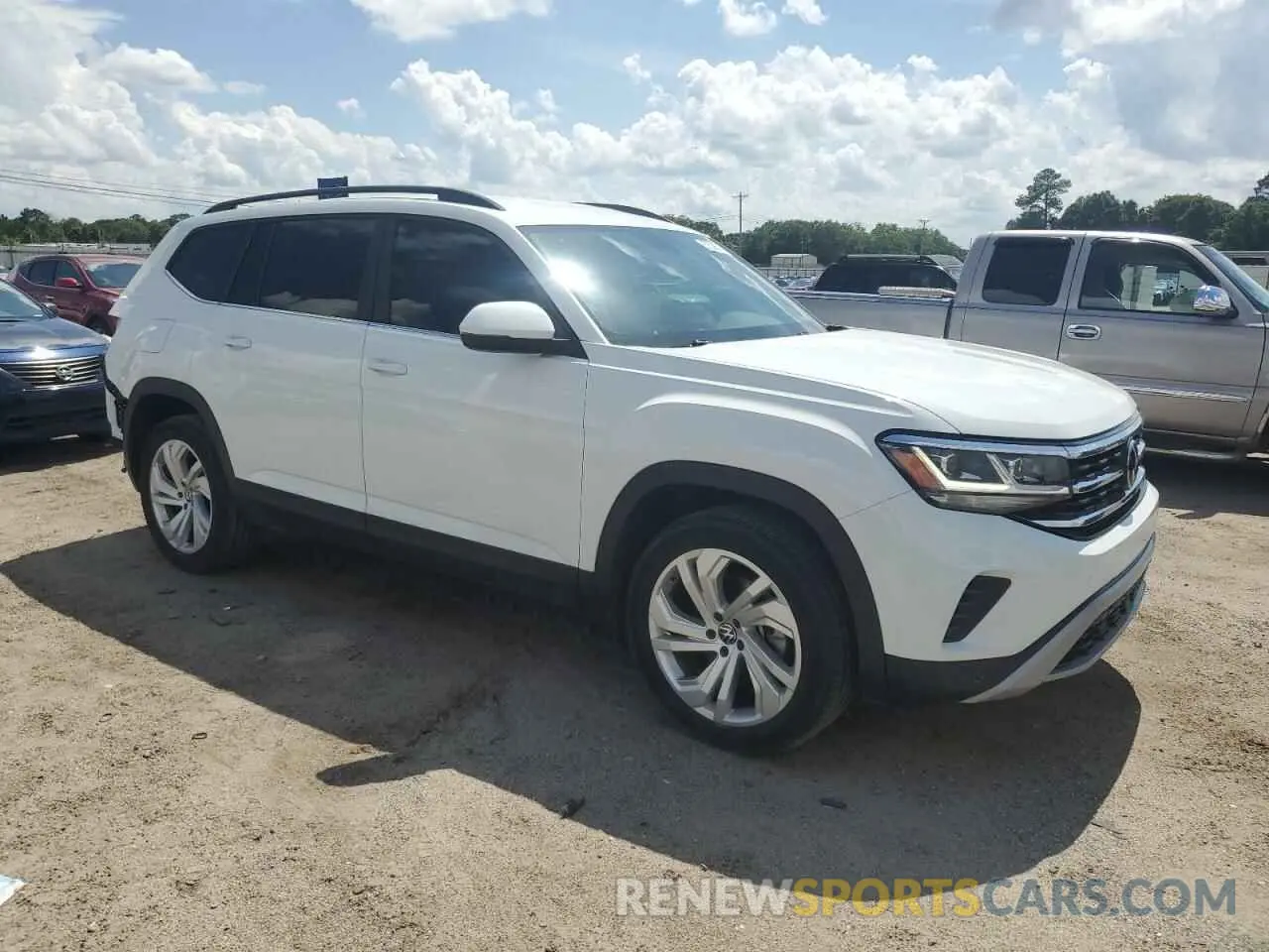 4 Фотография поврежденного автомобиля 1V2HP2CA7MC598122 VOLKSWAGEN ATLAS 2021