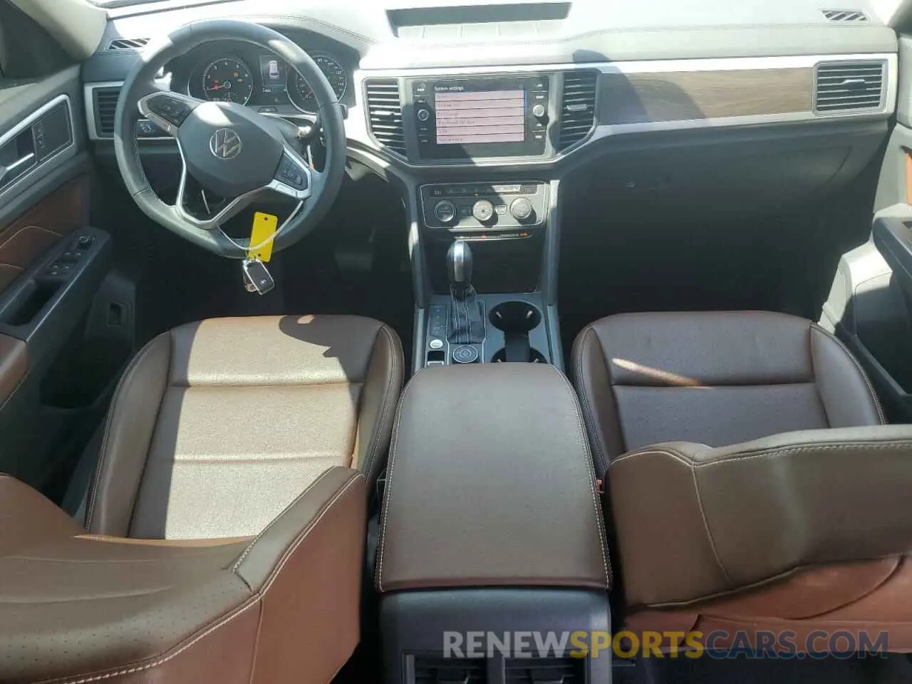 8 Фотография поврежденного автомобиля 1V2HP2CA7MC598122 VOLKSWAGEN ATLAS 2021