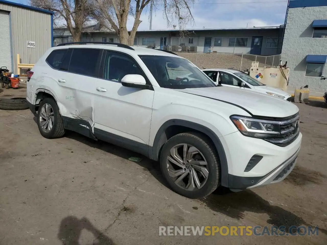 4 Фотография поврежденного автомобиля 1V2HR2CA0MC526141 VOLKSWAGEN ATLAS 2021