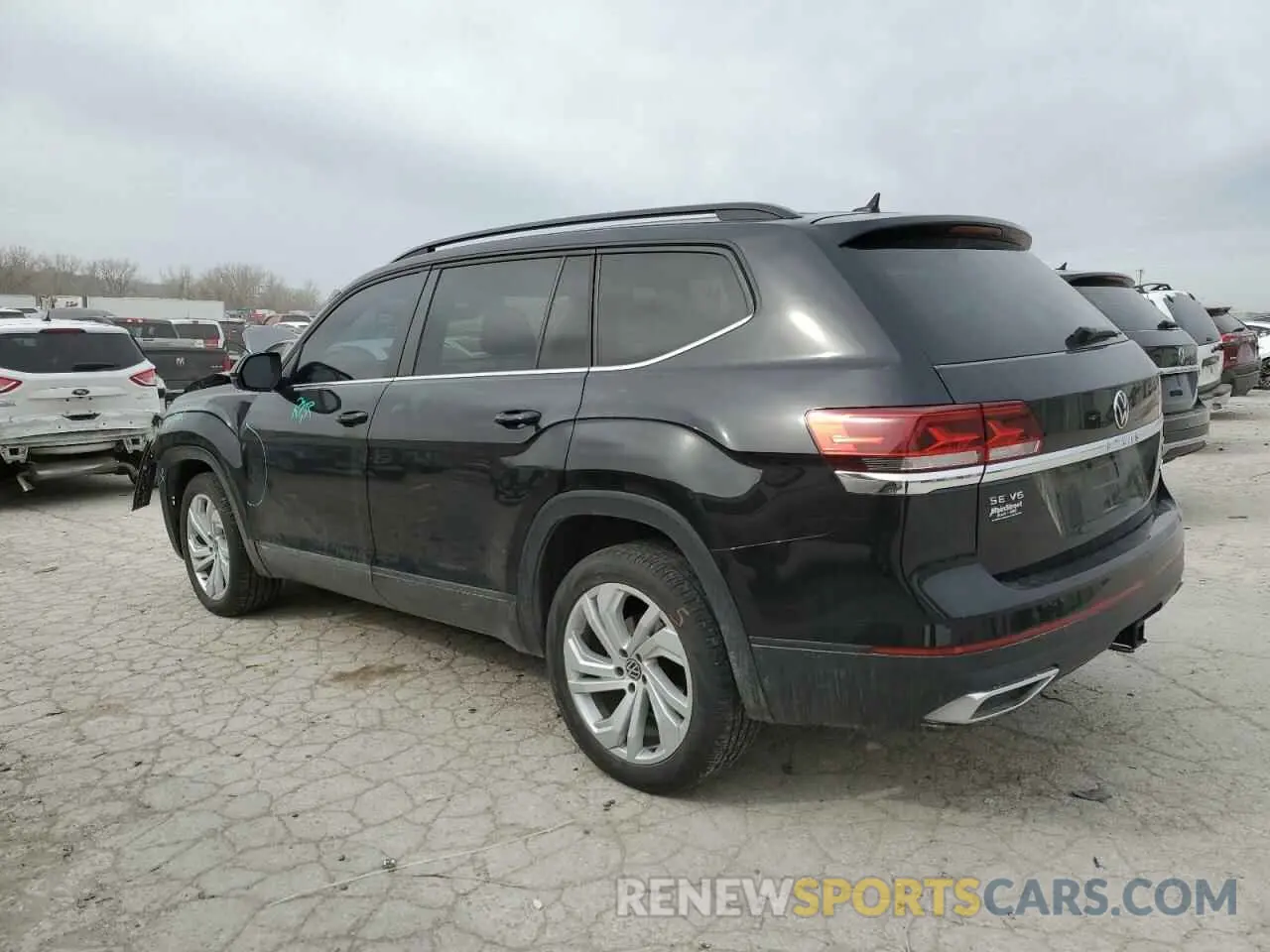 2 Фотография поврежденного автомобиля 1V2HR2CA3MC506689 VOLKSWAGEN ATLAS 2021