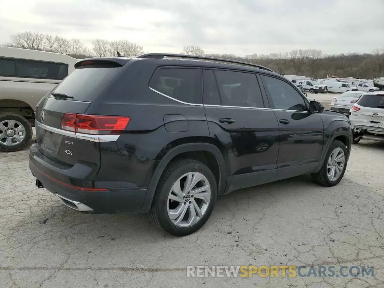 3 Фотография поврежденного автомобиля 1V2HR2CA3MC506689 VOLKSWAGEN ATLAS 2021