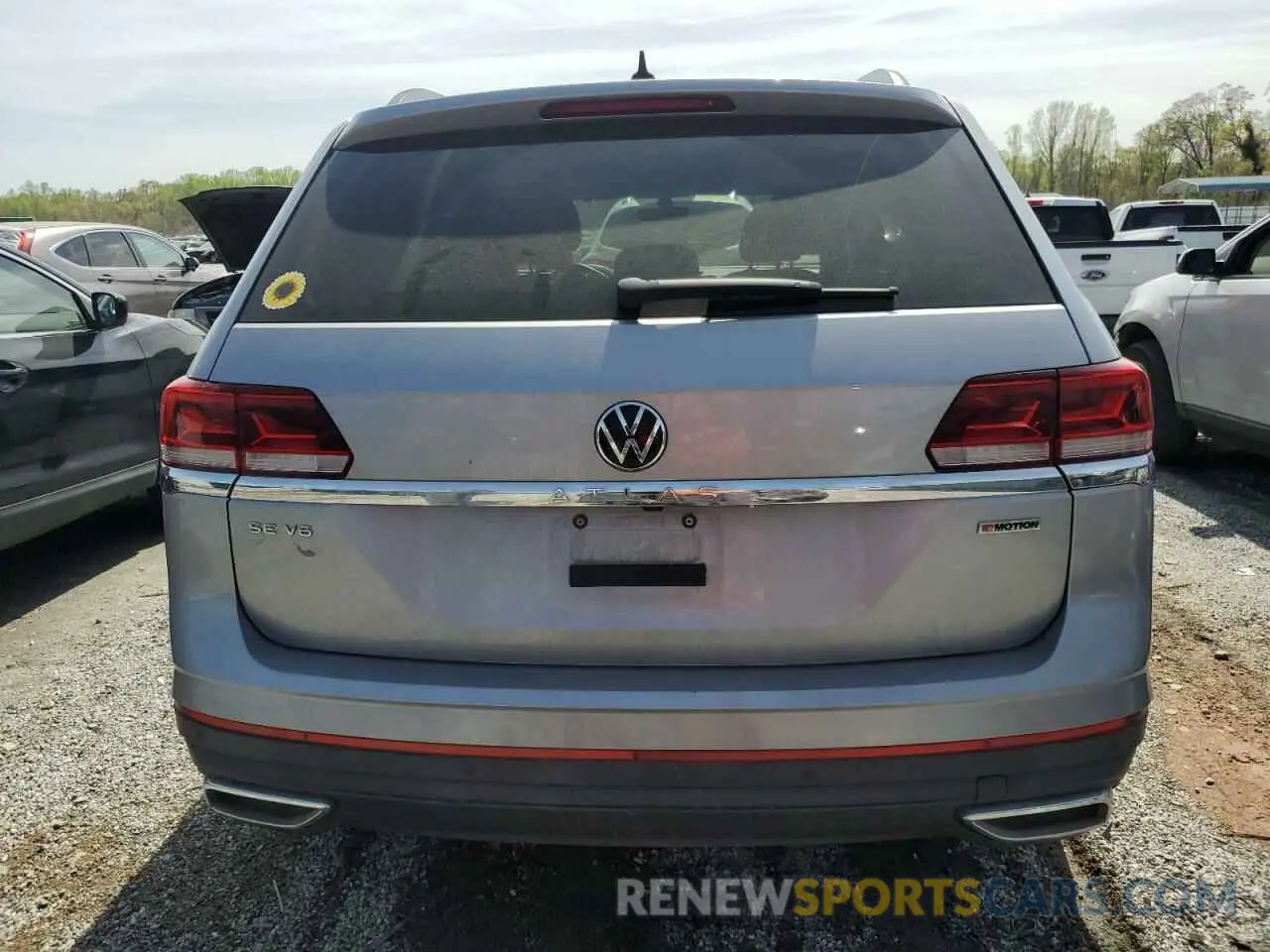 6 Photograph of a damaged car 1V2HR2CA6MC542411 VOLKSWAGEN ATLAS 2021
