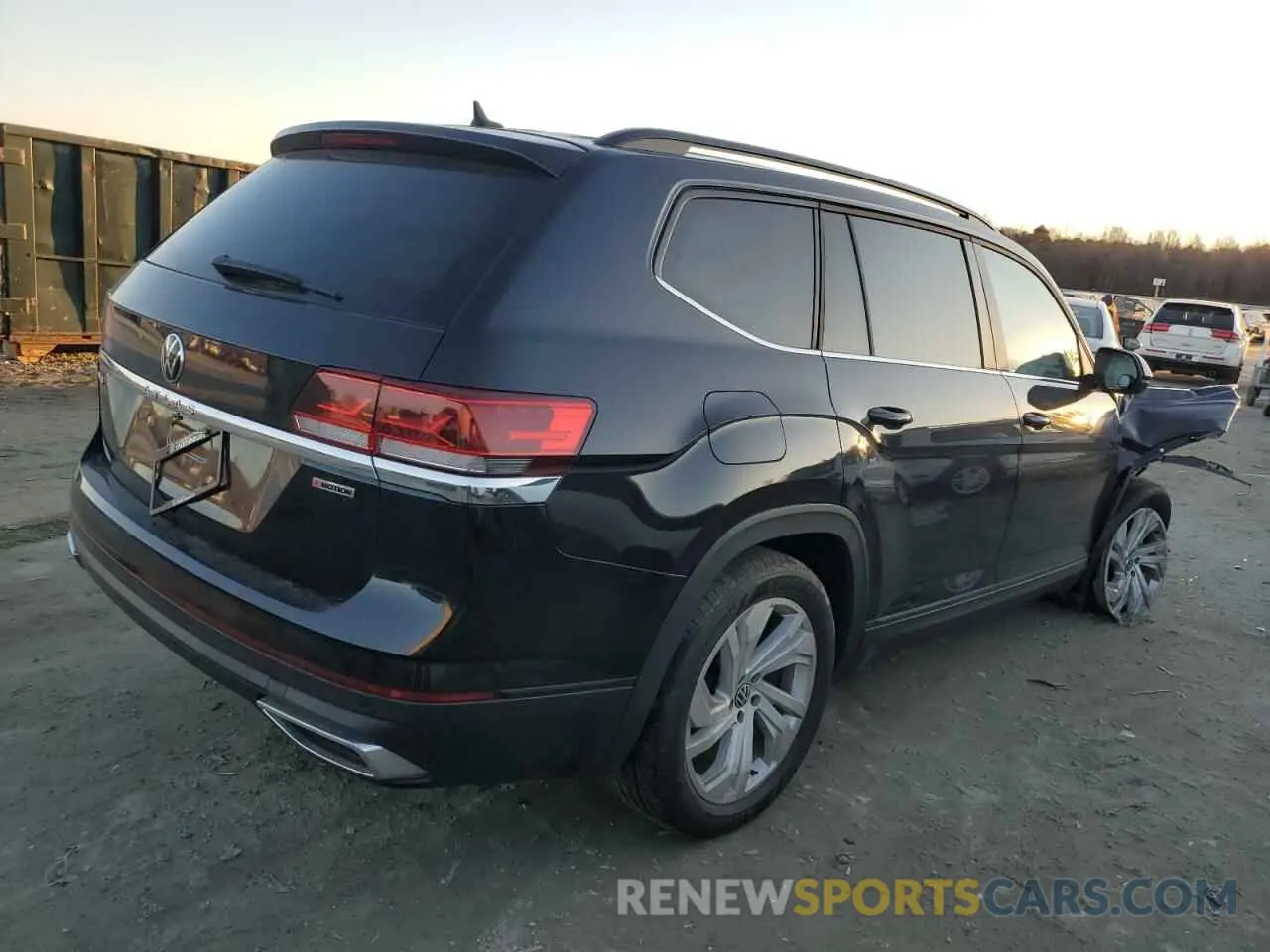 3 Фотография поврежденного автомобиля 1V2HR2CA6MC608696 VOLKSWAGEN ATLAS 2021