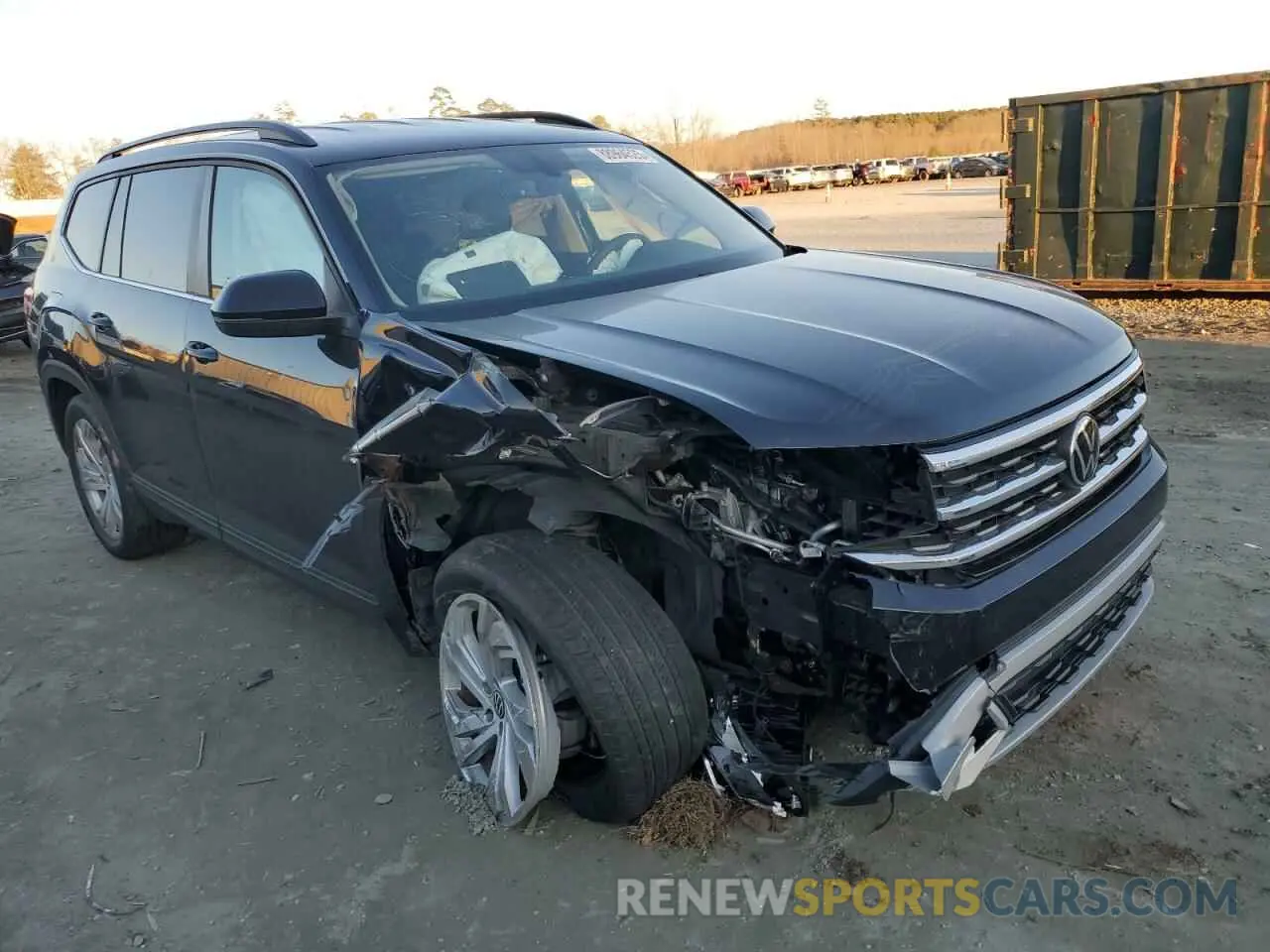 4 Фотография поврежденного автомобиля 1V2HR2CA6MC608696 VOLKSWAGEN ATLAS 2021