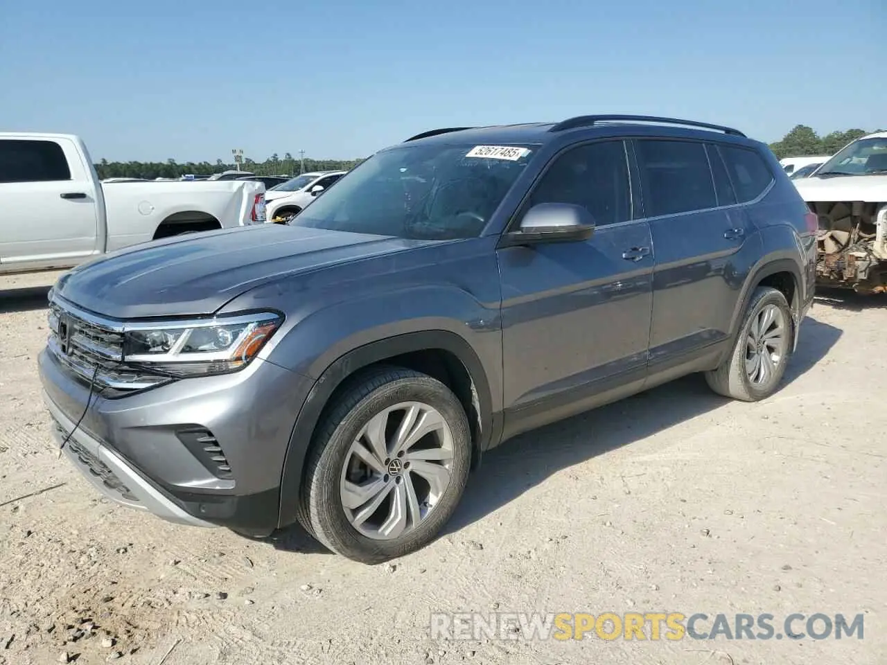 1 Фотография поврежденного автомобиля 1V2HR2CA7MC522510 VOLKSWAGEN ATLAS 2021