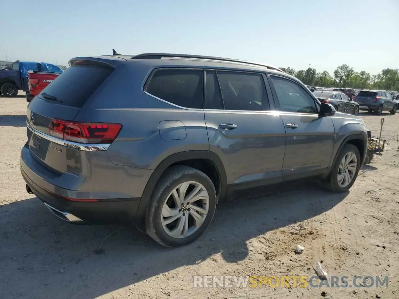 3 Фотография поврежденного автомобиля 1V2HR2CA7MC522510 VOLKSWAGEN ATLAS 2021