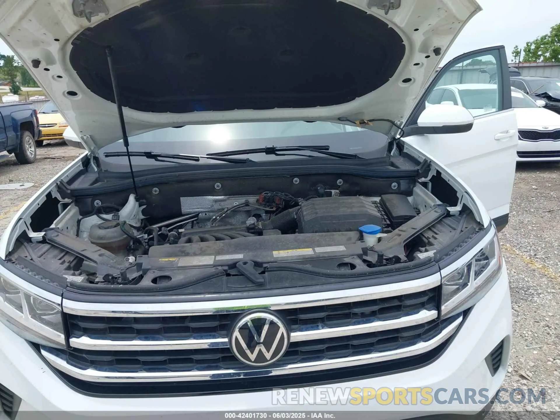 10 Photograph of a damaged car 1V2HR2CA7MC556625 VOLKSWAGEN ATLAS 2021
