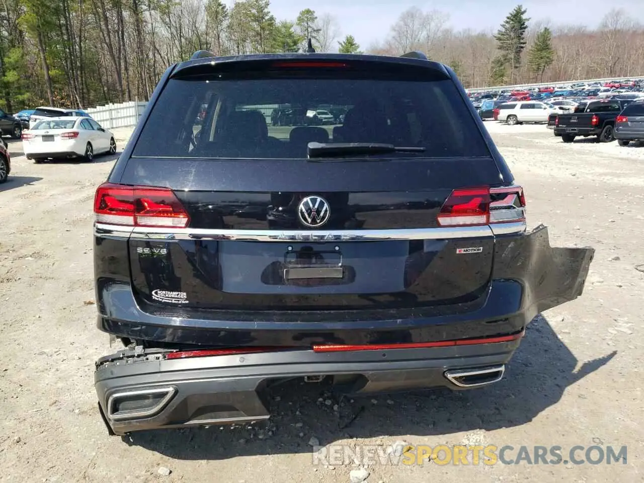 6 Фотография поврежденного автомобиля 1V2HR2CA9MC563706 VOLKSWAGEN ATLAS 2021