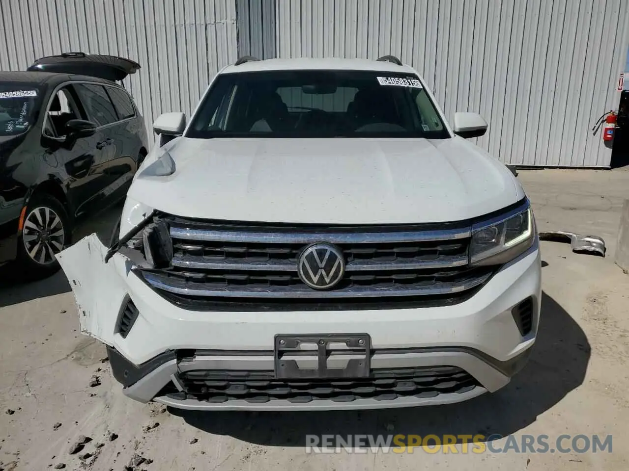 5 Photograph of a damaged car 1V2HR2CA9MC566296 VOLKSWAGEN ATLAS 2021