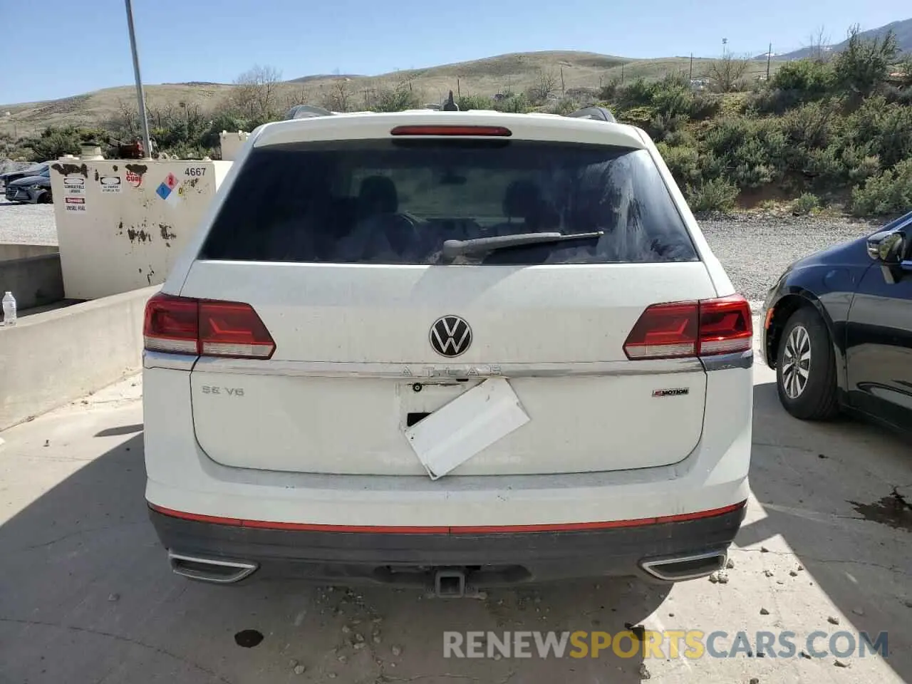 6 Photograph of a damaged car 1V2HR2CA9MC566296 VOLKSWAGEN ATLAS 2021