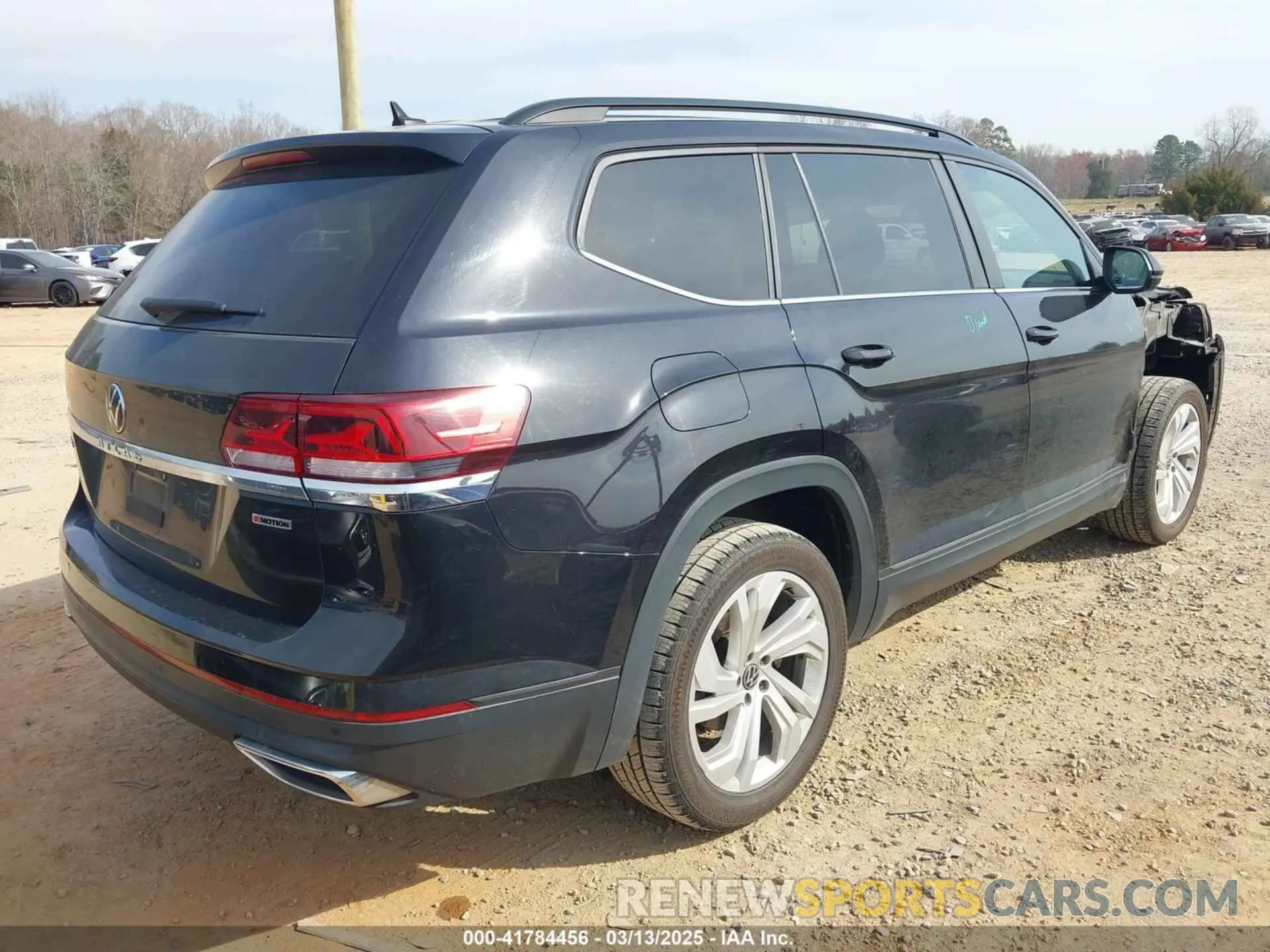 4 Фотография поврежденного автомобиля 1V2HR2CA9MC578058 VOLKSWAGEN ATLAS 2021