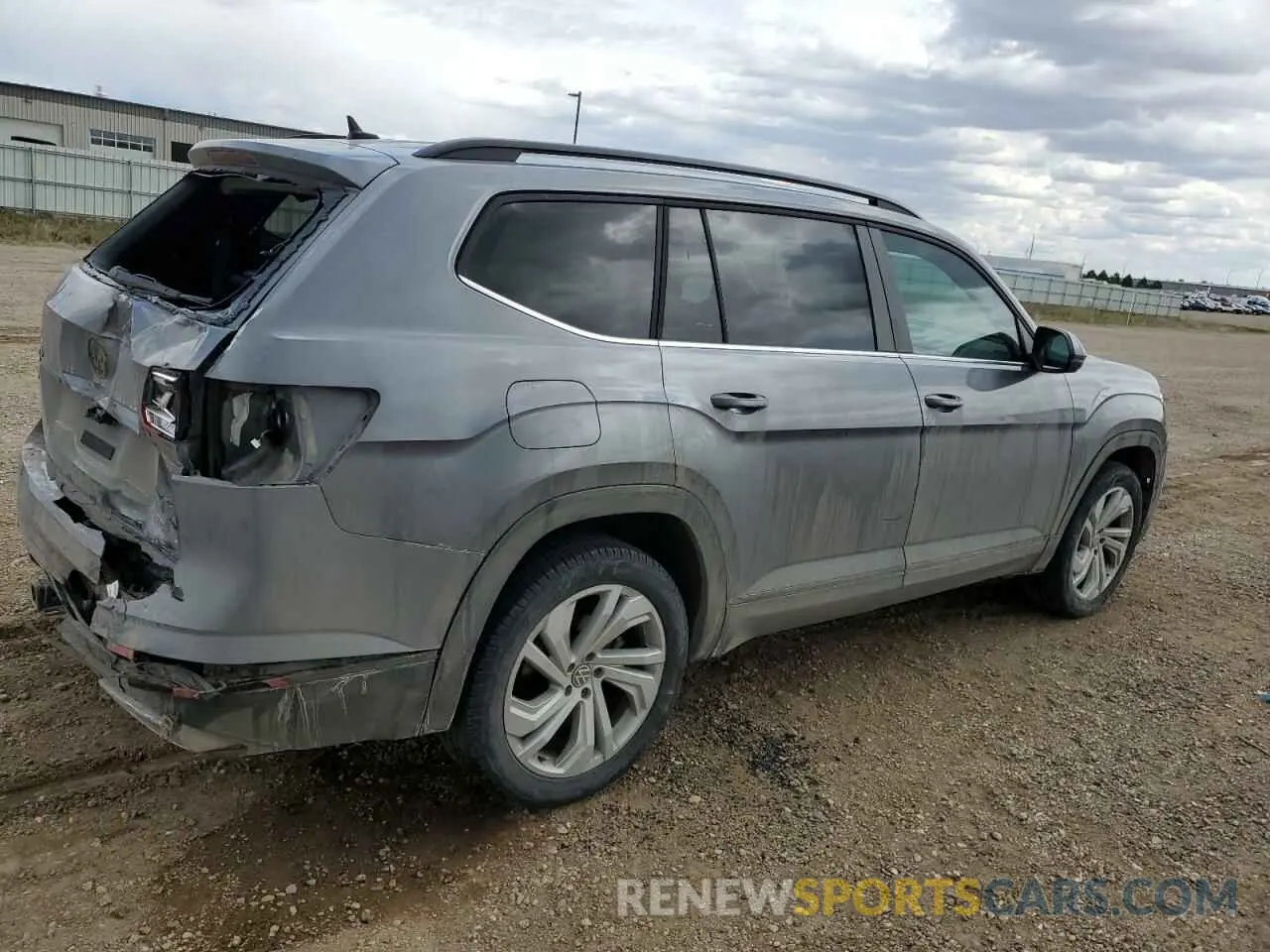 3 Photograph of a damaged car 1V2HR2CAXMC532304 VOLKSWAGEN ATLAS 2021