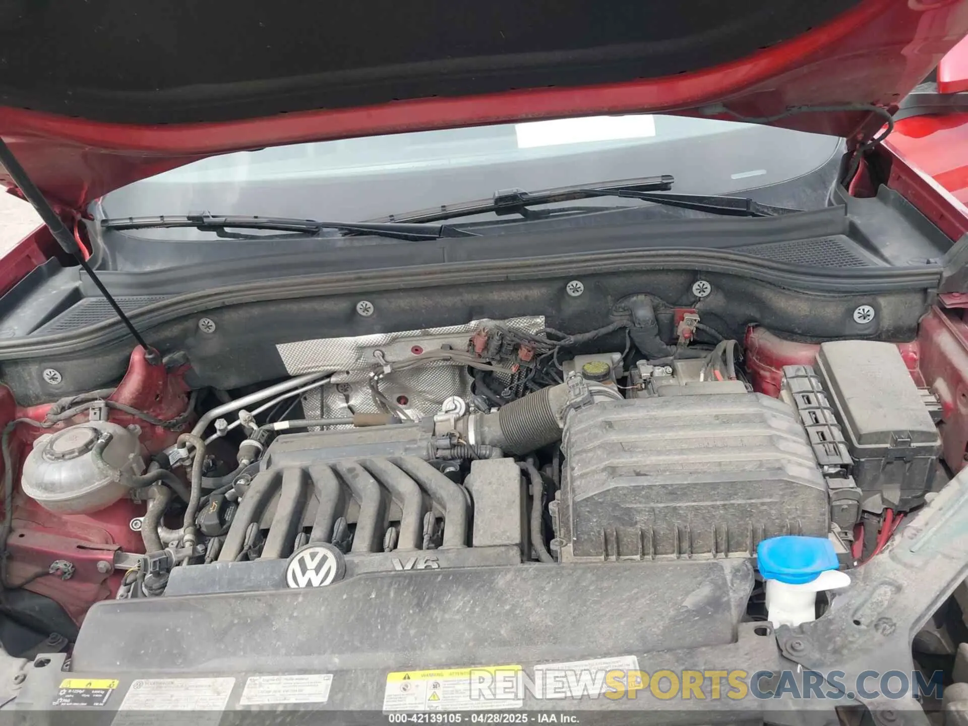 10 Фотография поврежденного автомобиля 1V2HR2CAXMC574861 VOLKSWAGEN ATLAS 2021