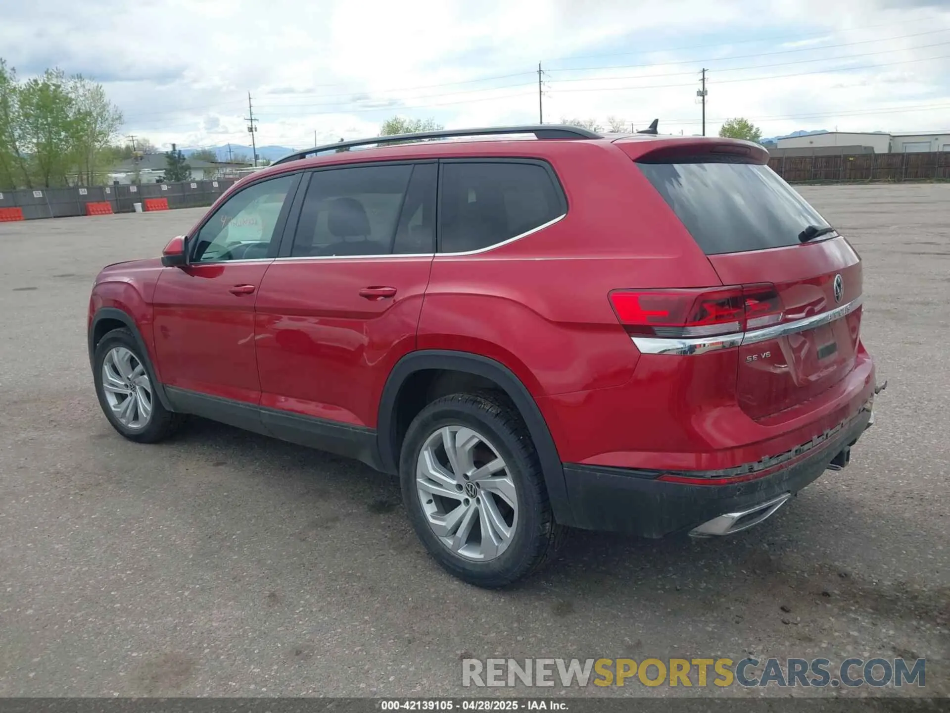 3 Фотография поврежденного автомобиля 1V2HR2CAXMC574861 VOLKSWAGEN ATLAS 2021